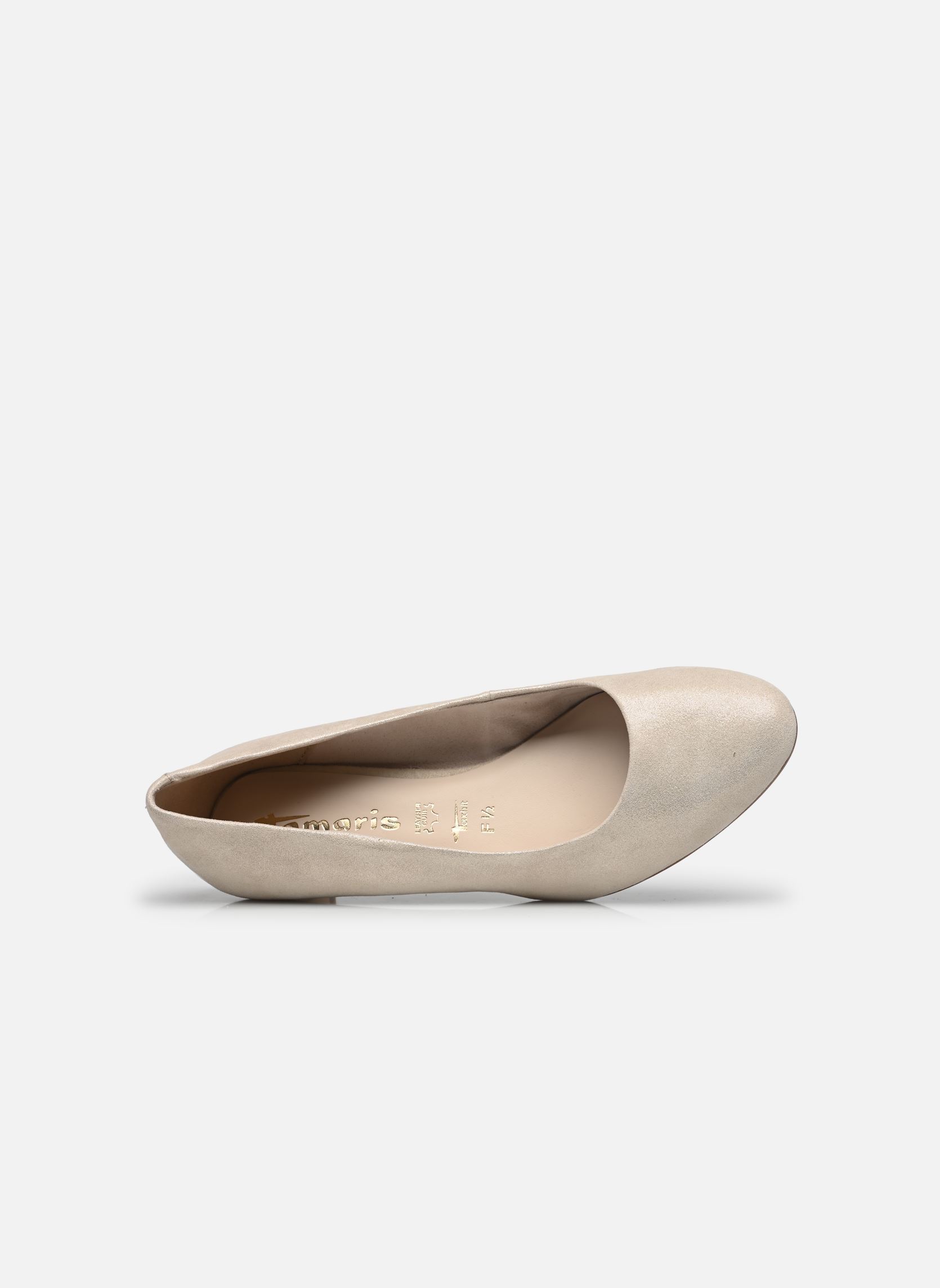 Tamaris dames pumps vegans, Brons, 39 EU