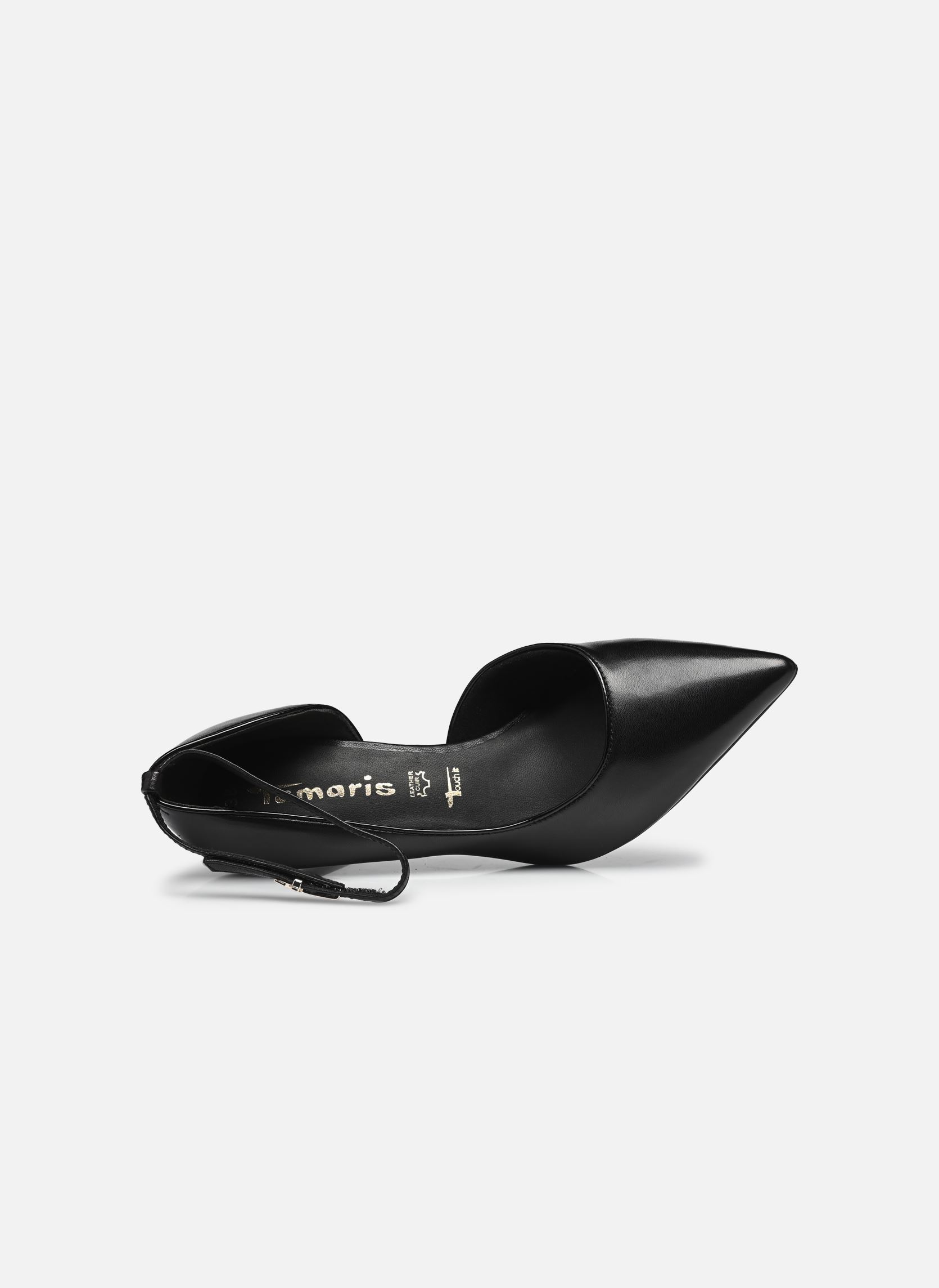 Zapatos de tacón 22438-44 mujer negro Tamaris Zapatos de tacón 22438-44 mujer negro BLACK LEATHER