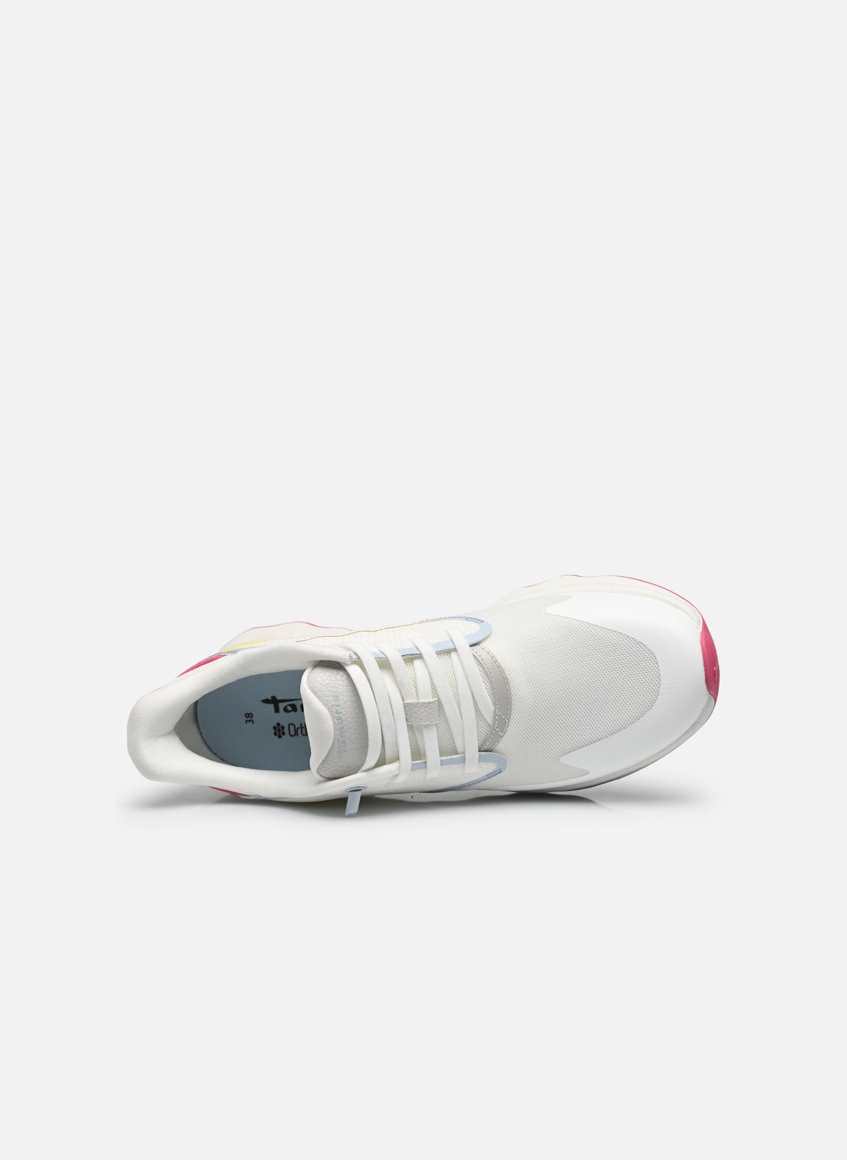 Niedrige Sneaker 23700-44 damen weiß Tamaris Niedrige Sneaker 23700-44 damen weiß WHITE COMB