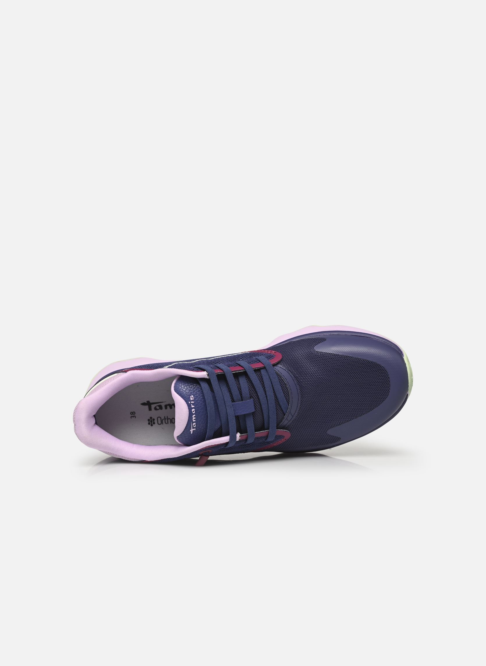 Lage sneakers 23700-44 dames paars Tamaris Lage sneakers 23700-44 dames paars PURPLE COMB