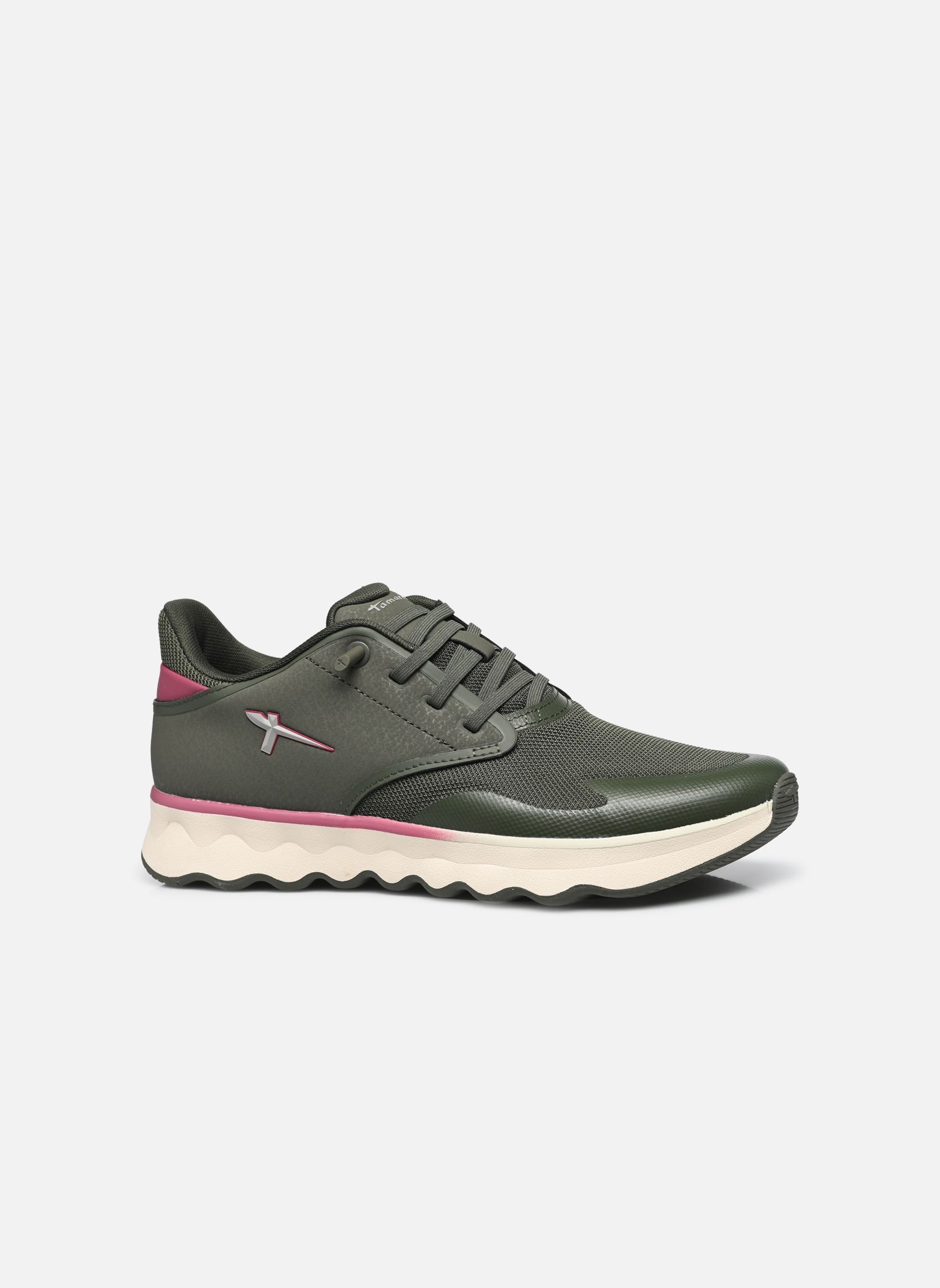 Baskets basses 23700-44 femme vert Tamaris Baskets basses 23700-44 femme vert OLIVE COMB