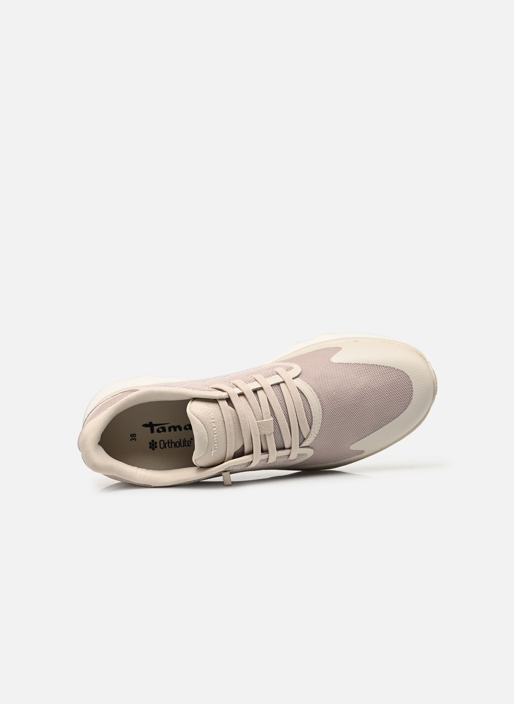 Baskets basses 23700-44 femme beige Tamaris Baskets basses 23700-44 femme beige IVORY