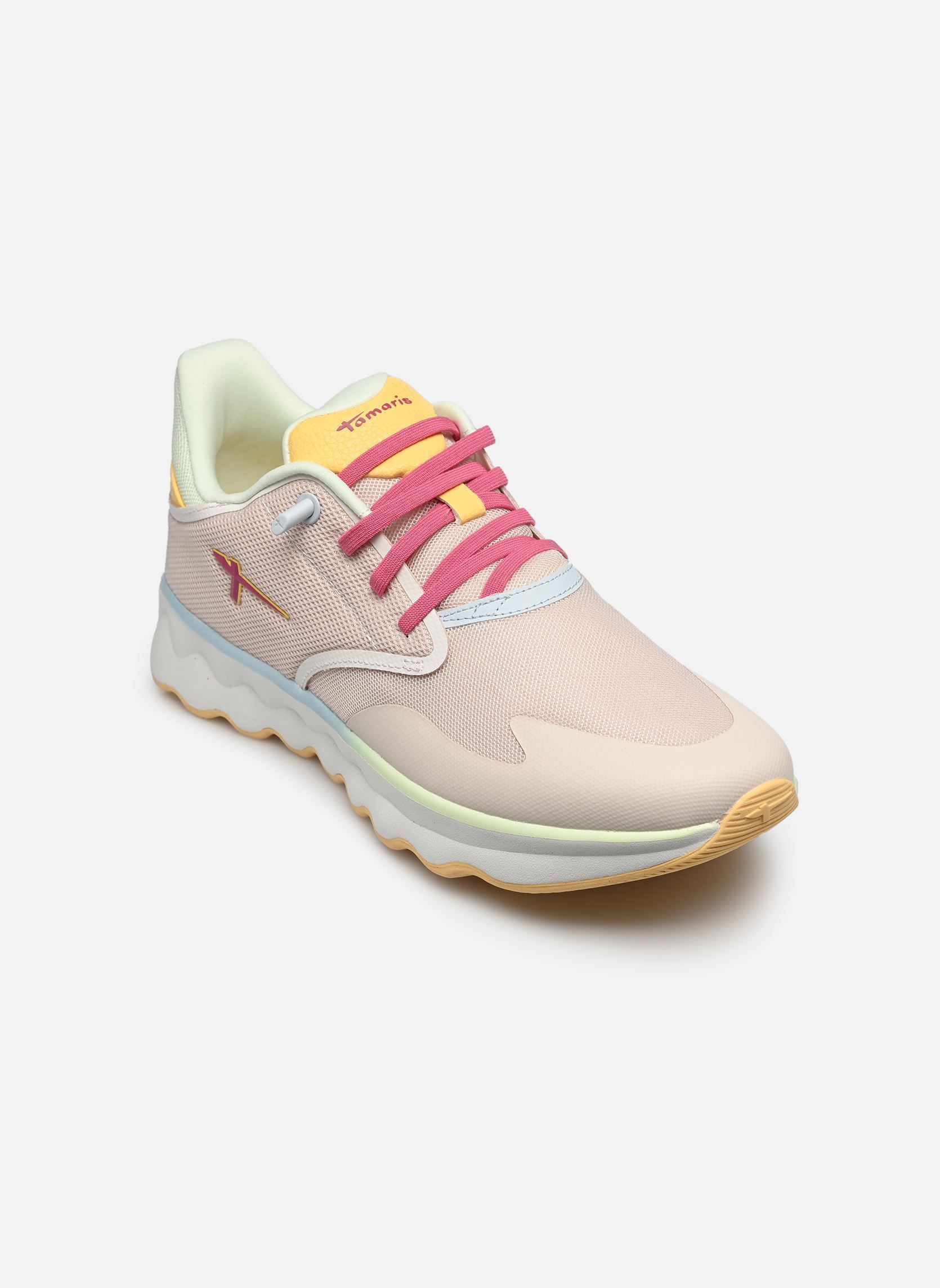 Baskets basses 23700-44 femme multicolore Tamaris Baskets basses 23700-44 femme multicolore IVORY COMB