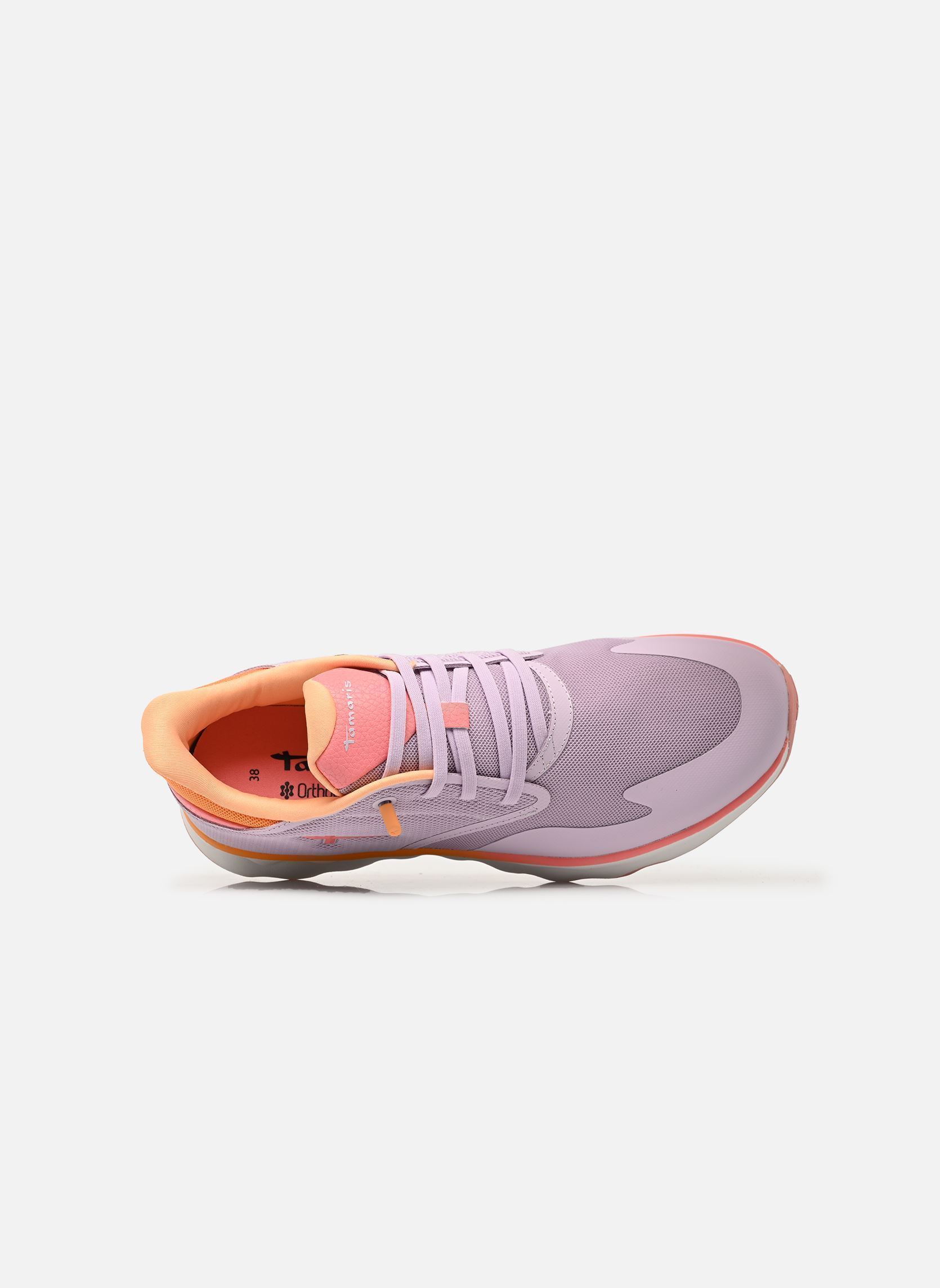 Lage sneakers 23700-44 dames paars Tamaris Lage sneakers 23700-44 dames paars LILAC COMB