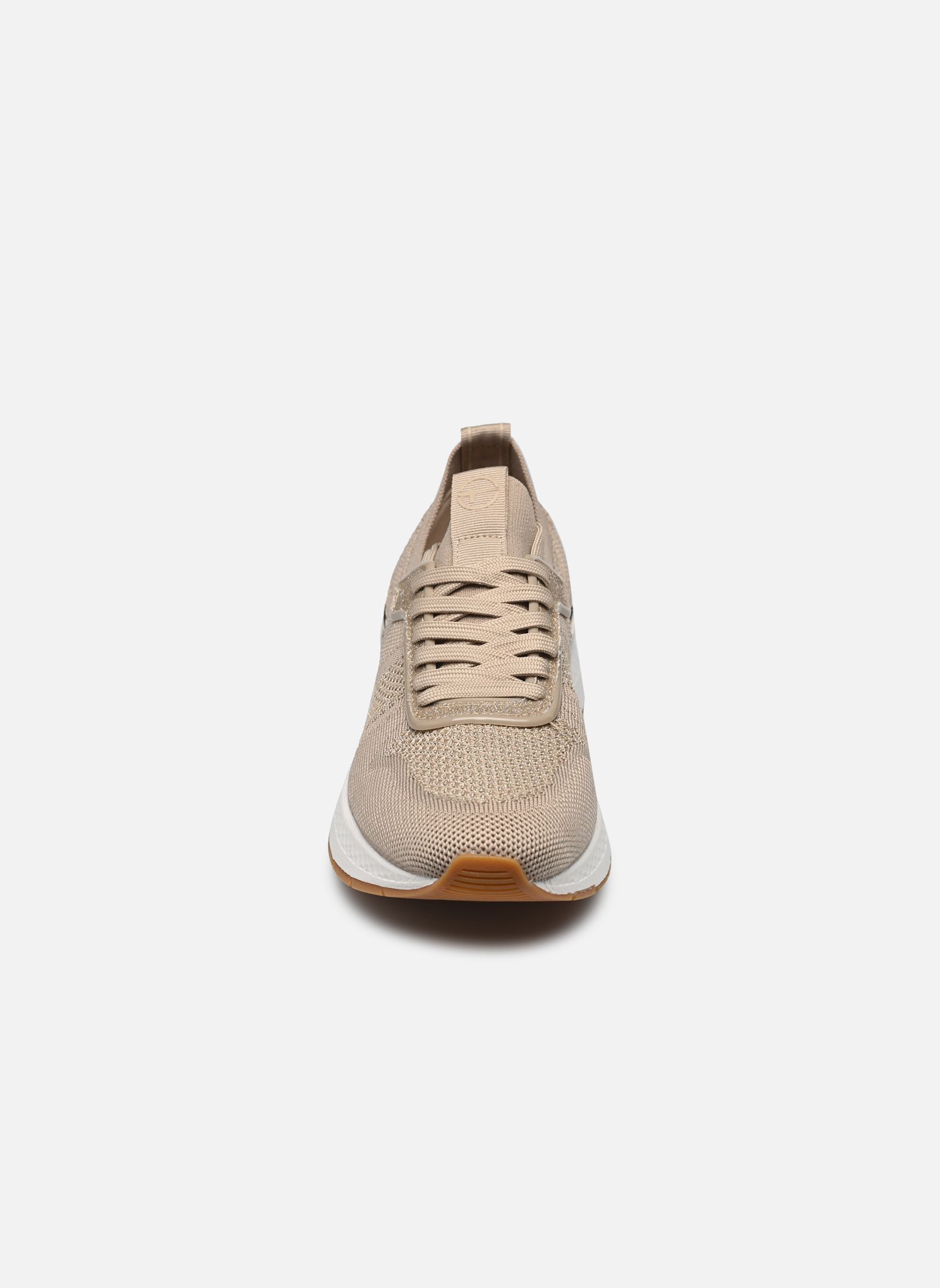 Baskets basses 23712-42 femme beige Tamaris Baskets basses 23712-42 femme beige IVORY METALLIC