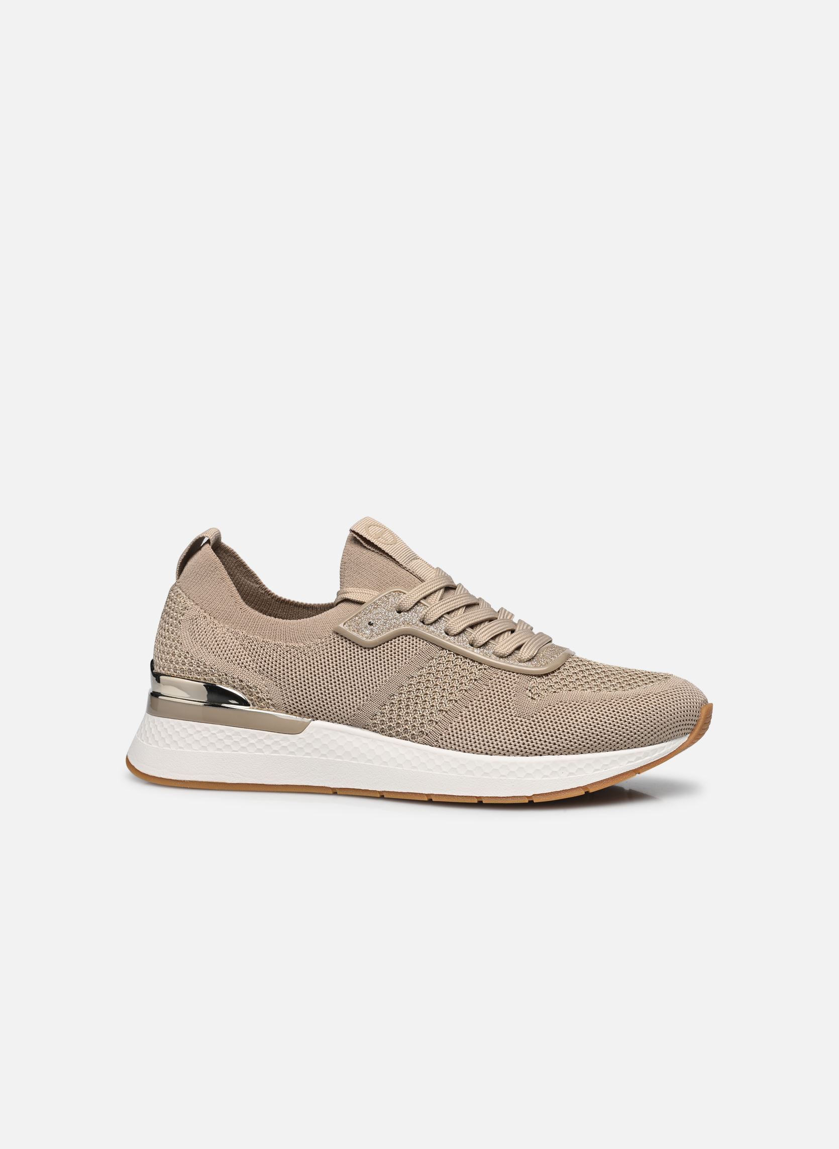 Baskets basses 23712-42 femme beige Tamaris Baskets basses 23712-42 femme beige IVORY METALLIC