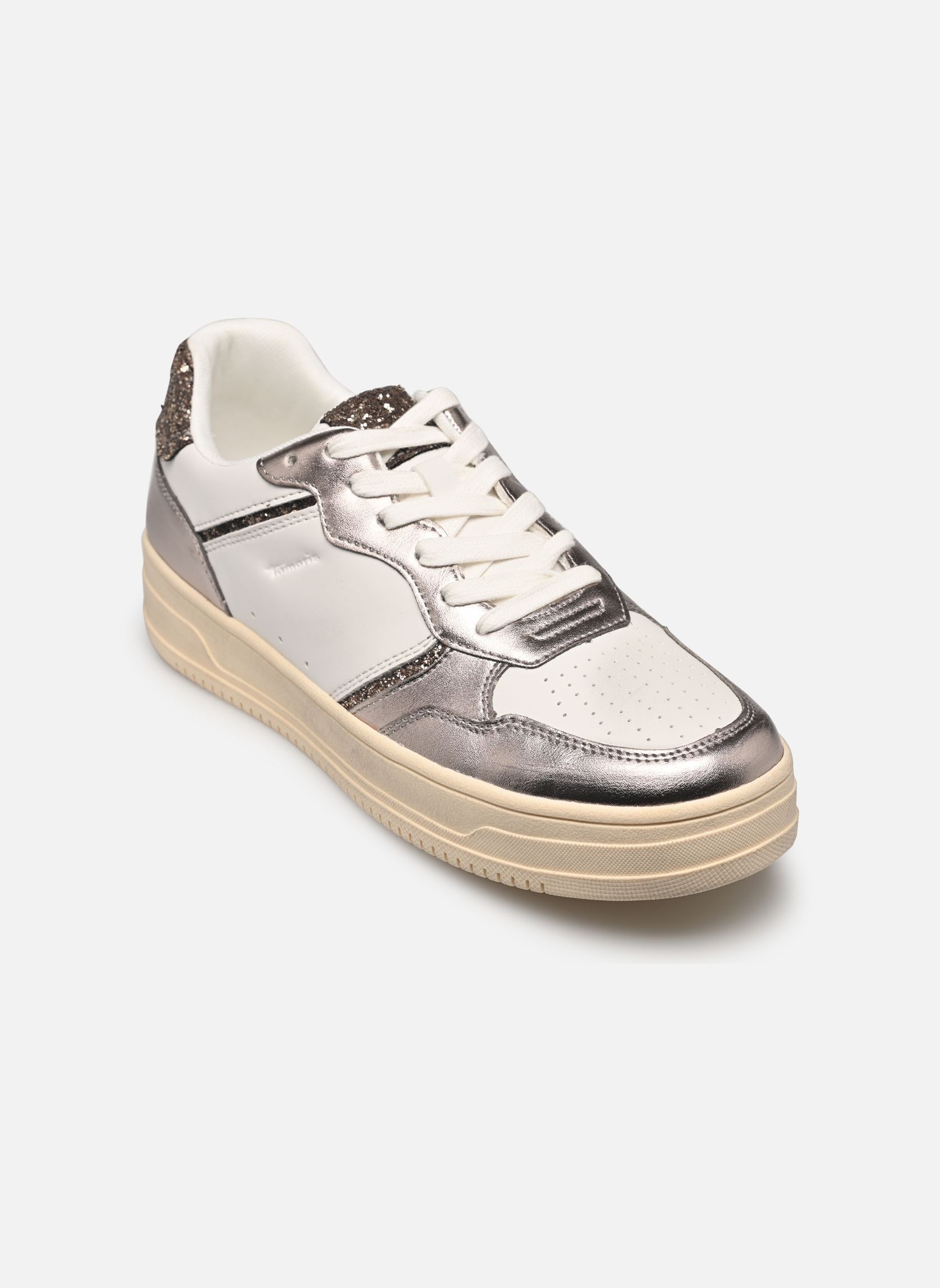 Sneakers basse 23729-44 donna oro e bronzo Tamaris Sneakers basse 23729-44 donna oro e bronzo PEWTER COMB