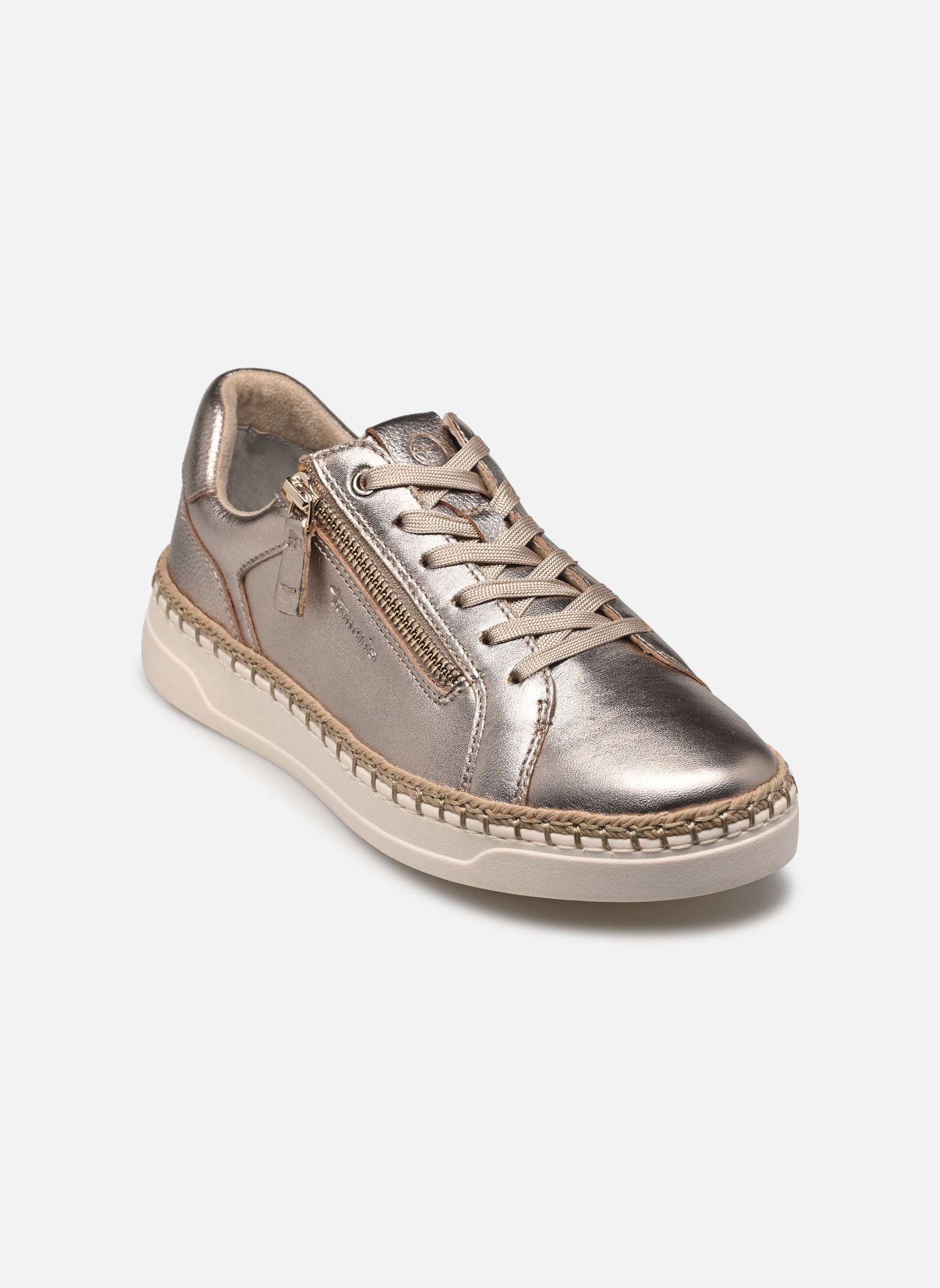 Baskets basses 23742-44 femme or et bronze Tamaris Baskets basses 23742-44 femme or et bronze GOLD