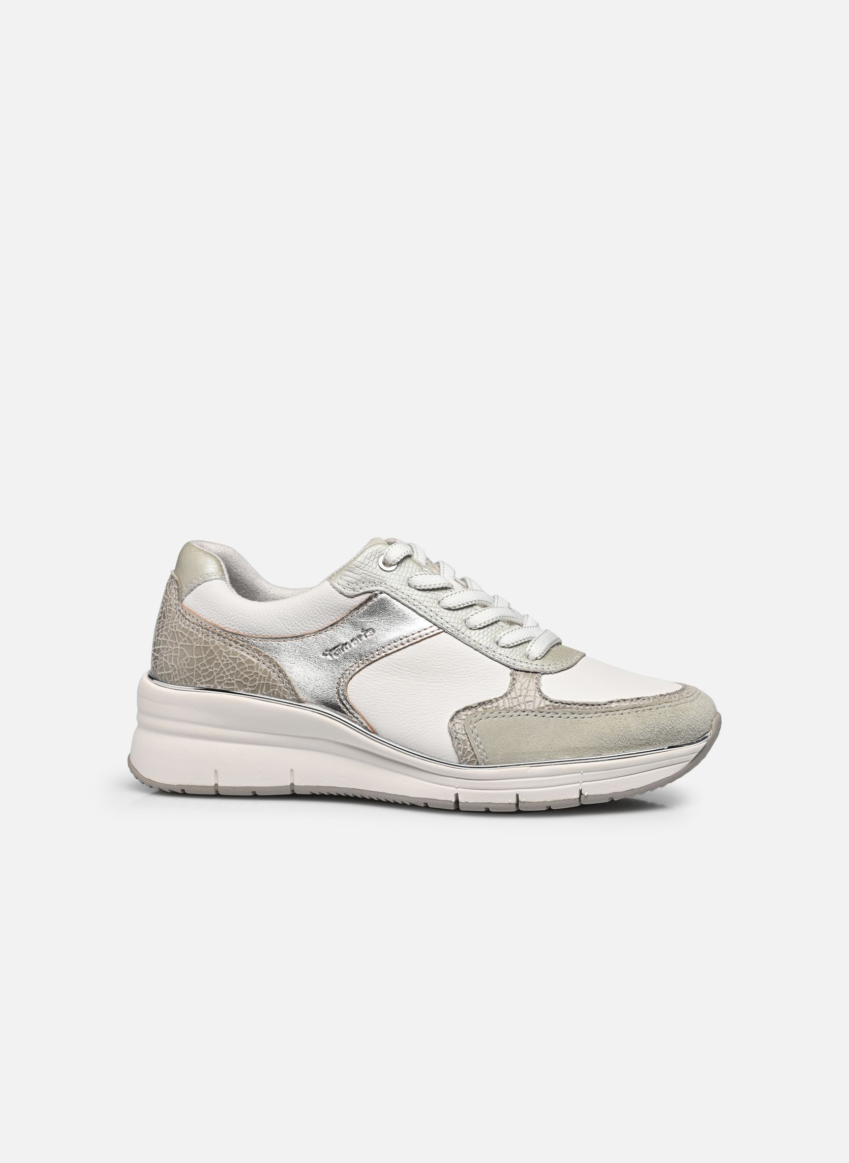 Baskets compensées 23764-43 femme vert Tamaris Baskets compensées 23764-43 femme vert SAGE COMB