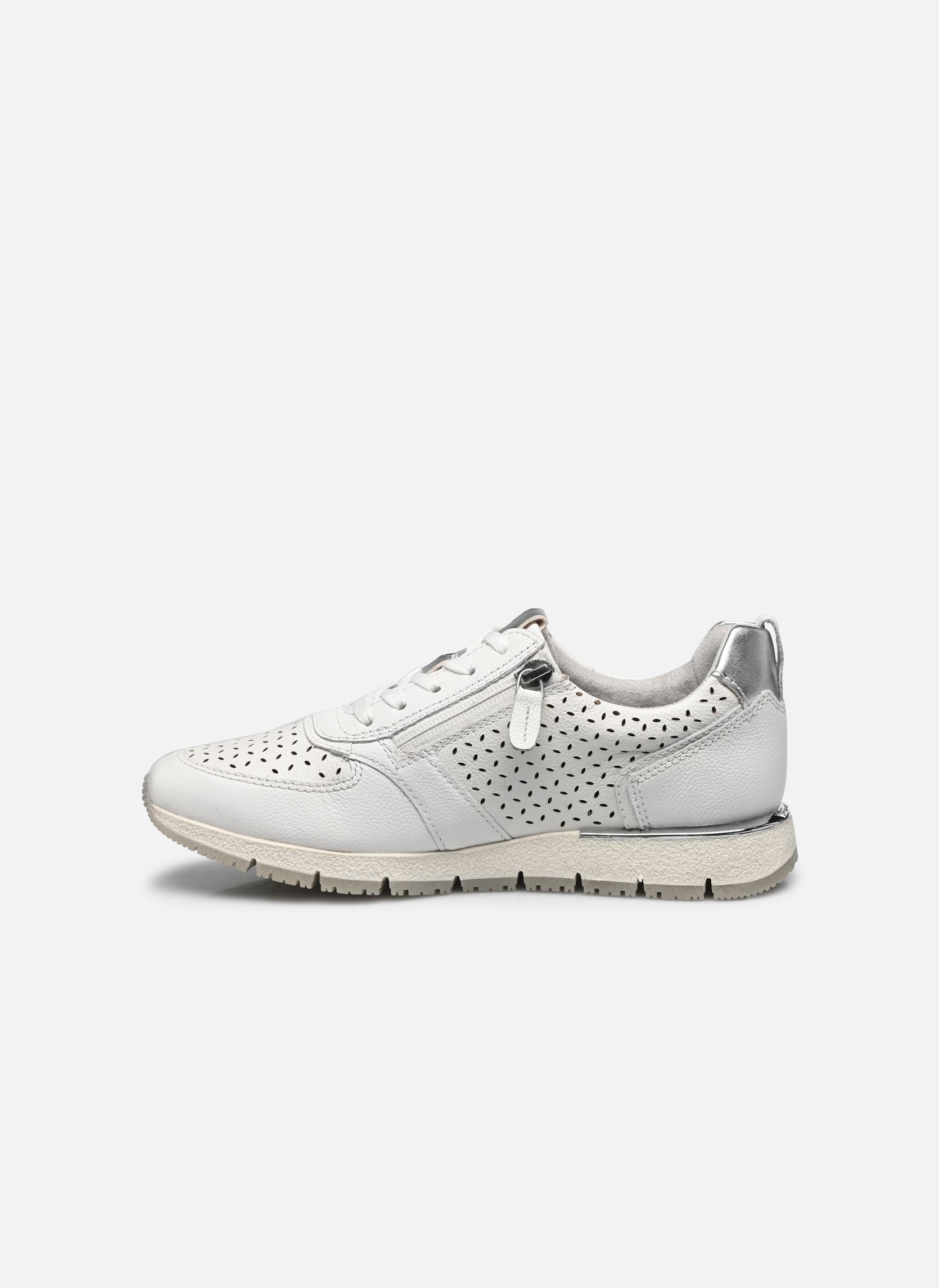 Niedrige Sneaker 23787-42 damen weiß Tamaris Niedrige Sneaker 23787-42 damen weiß WHITE STRUCT.