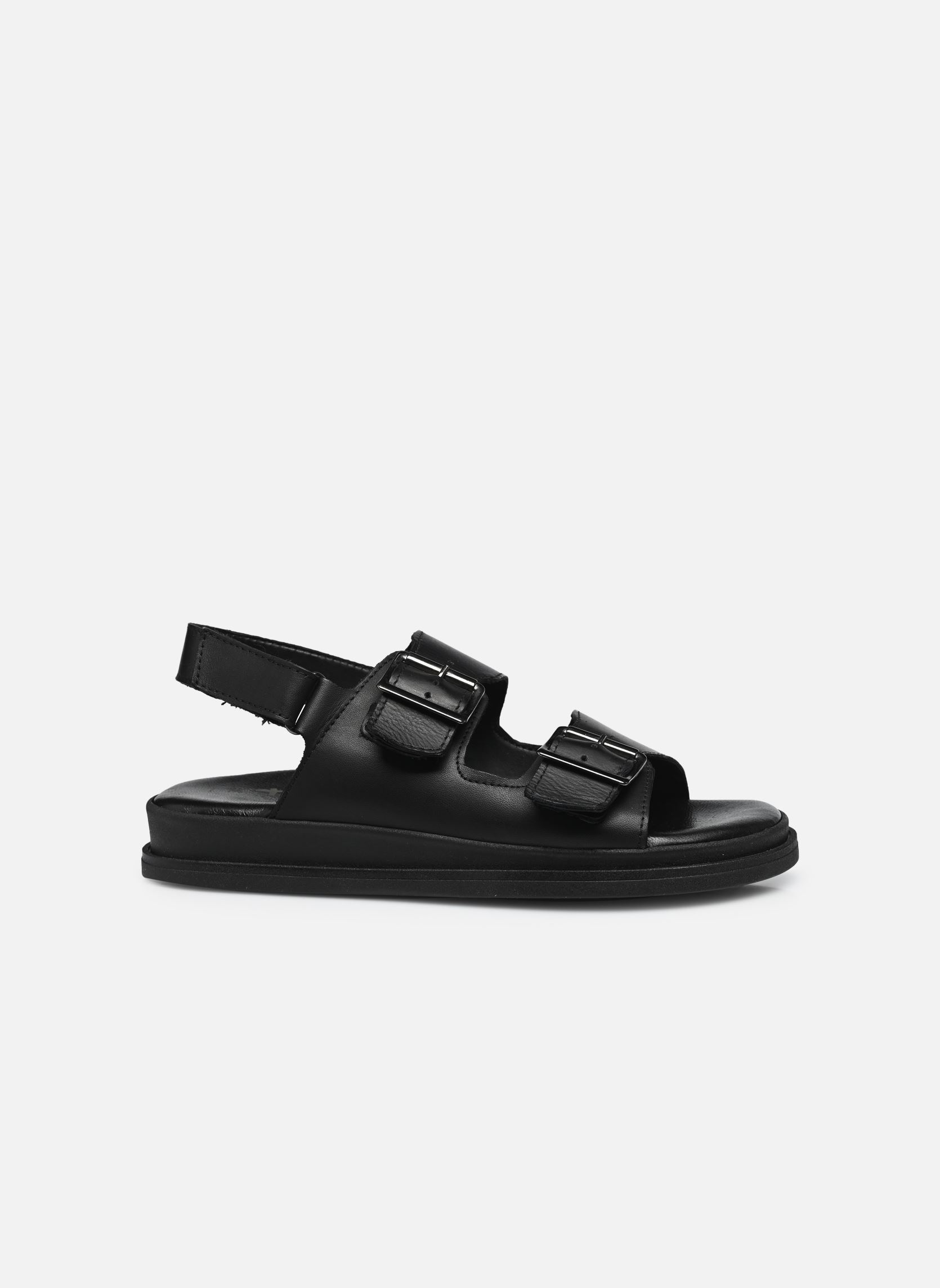 Sandales plates 28225-44 femme noir Tamaris Sandales plates 28225-44 femme noir BLACK LEATHER