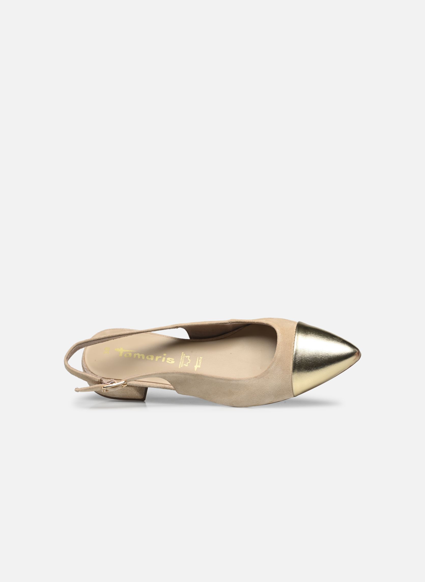Slingback pumps 29400-44 dames beige Tamaris Slingback pumps 29400-44 dames beige BEIGE COMB