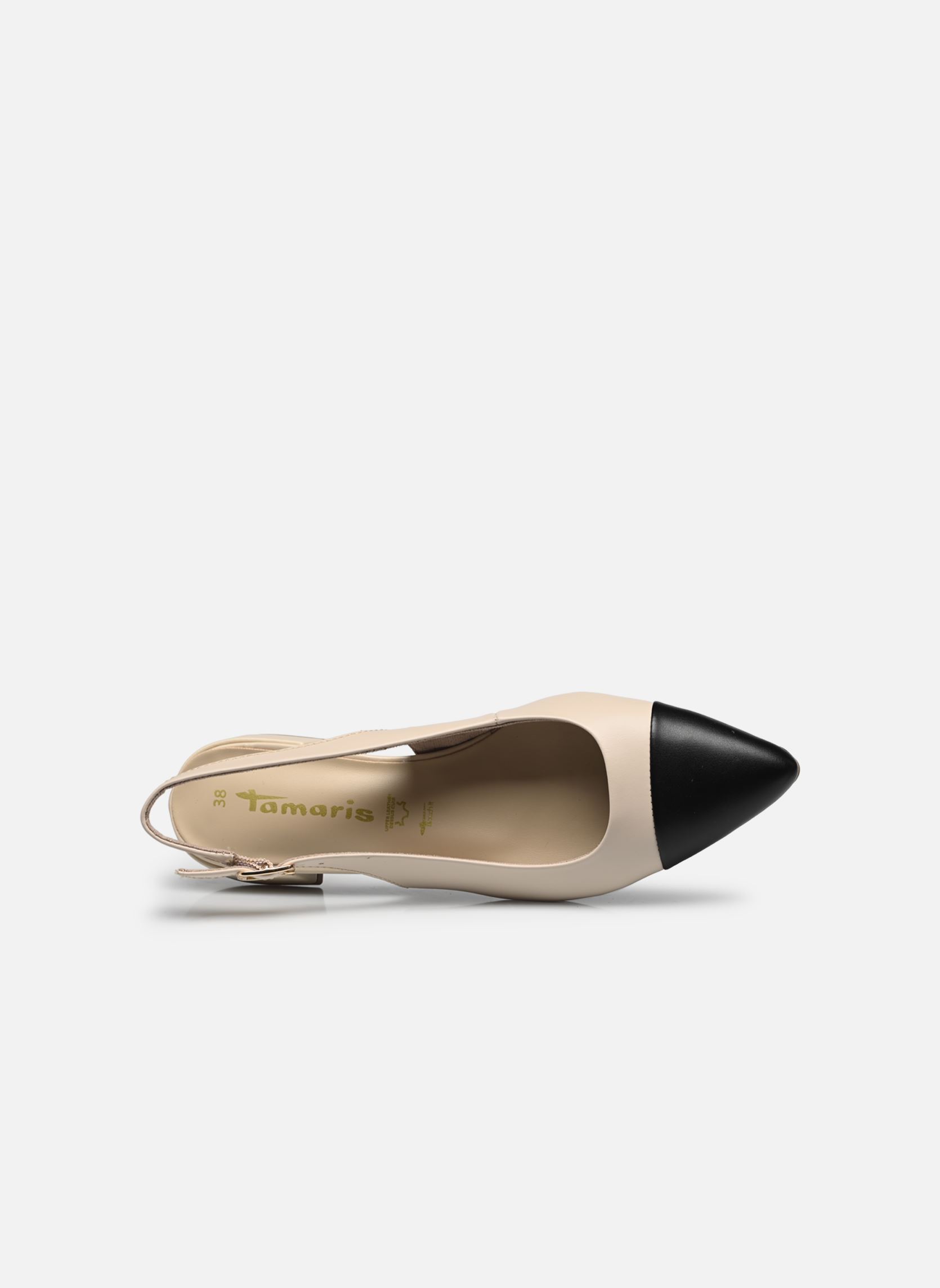 Slingback pumps 29400-44 dames beige Tamaris Slingback pumps 29400-44 dames beige IVORY LEA.COMB