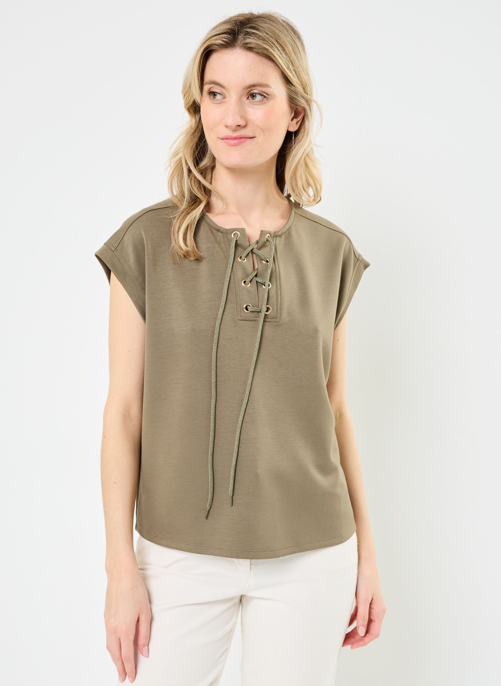 Vêtements Vero Moda VMCOFTA / SWEAT TOP JRS BTQ GA pour Accessoires - vue 2