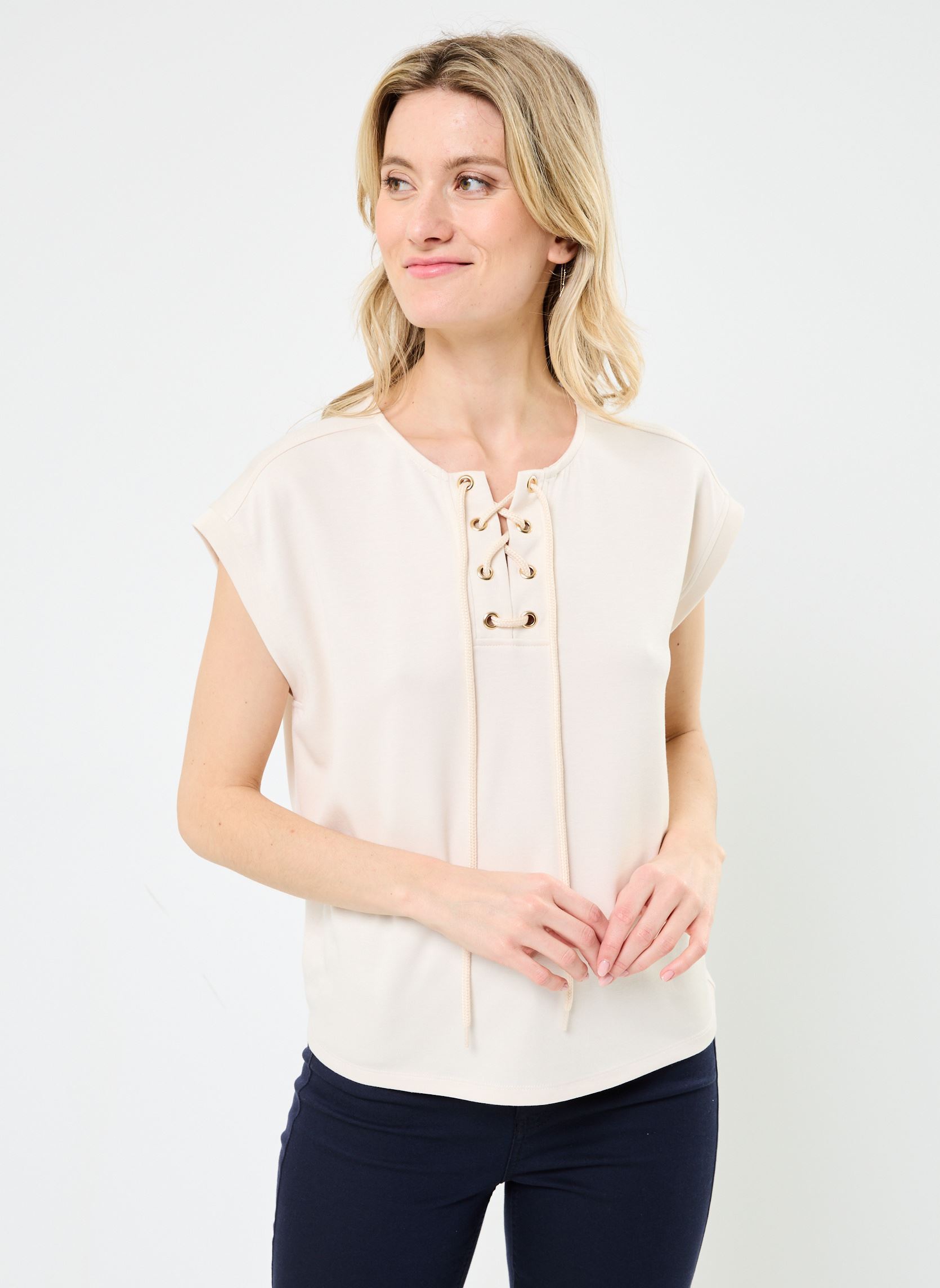 Vêtements Vero Moda VMCOFTA / SWEAT TOP JRS BTQ GA pour Accessoires