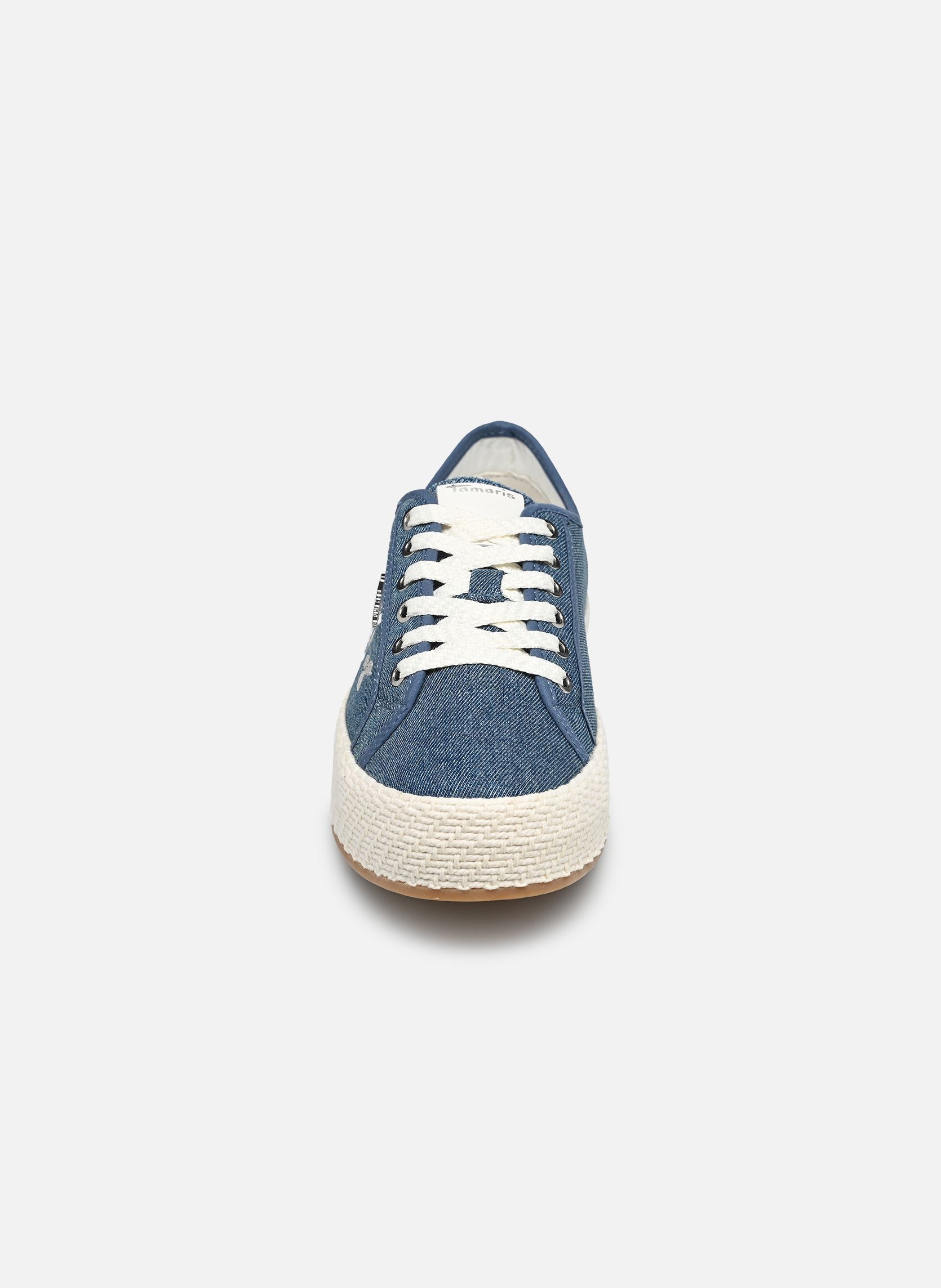 Baskets basses 23625-44 femme bleu Tamaris Baskets basses 23625-44 femme bleu DENIM