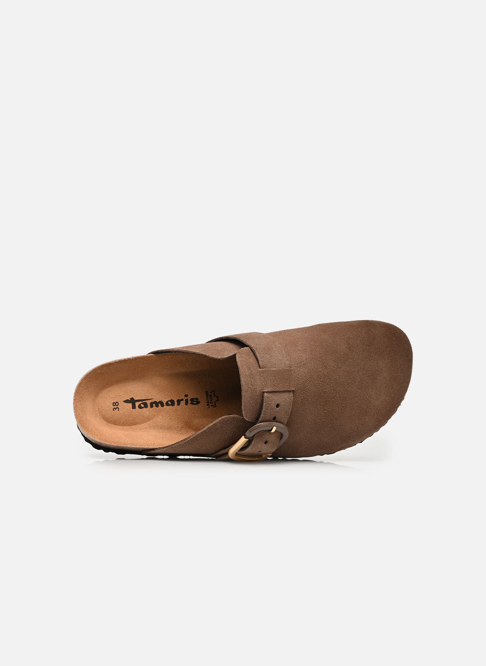 Pantoletten und Clogs 27600-44 damen braun Tamaris Pantoletten und Clogs 27600-44 damen braun CHOCOLATE