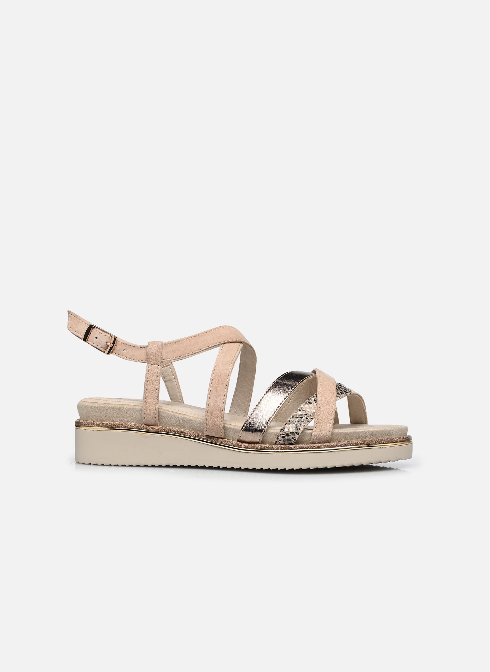 Keil- und Plateausandalen 28237-44 damen beige Tamaris Keil- und Plateausandalen 28237-44 damen beige NUDE COMB