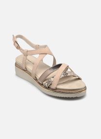 Keil- und Plateausandalen 28237-44 damen braun