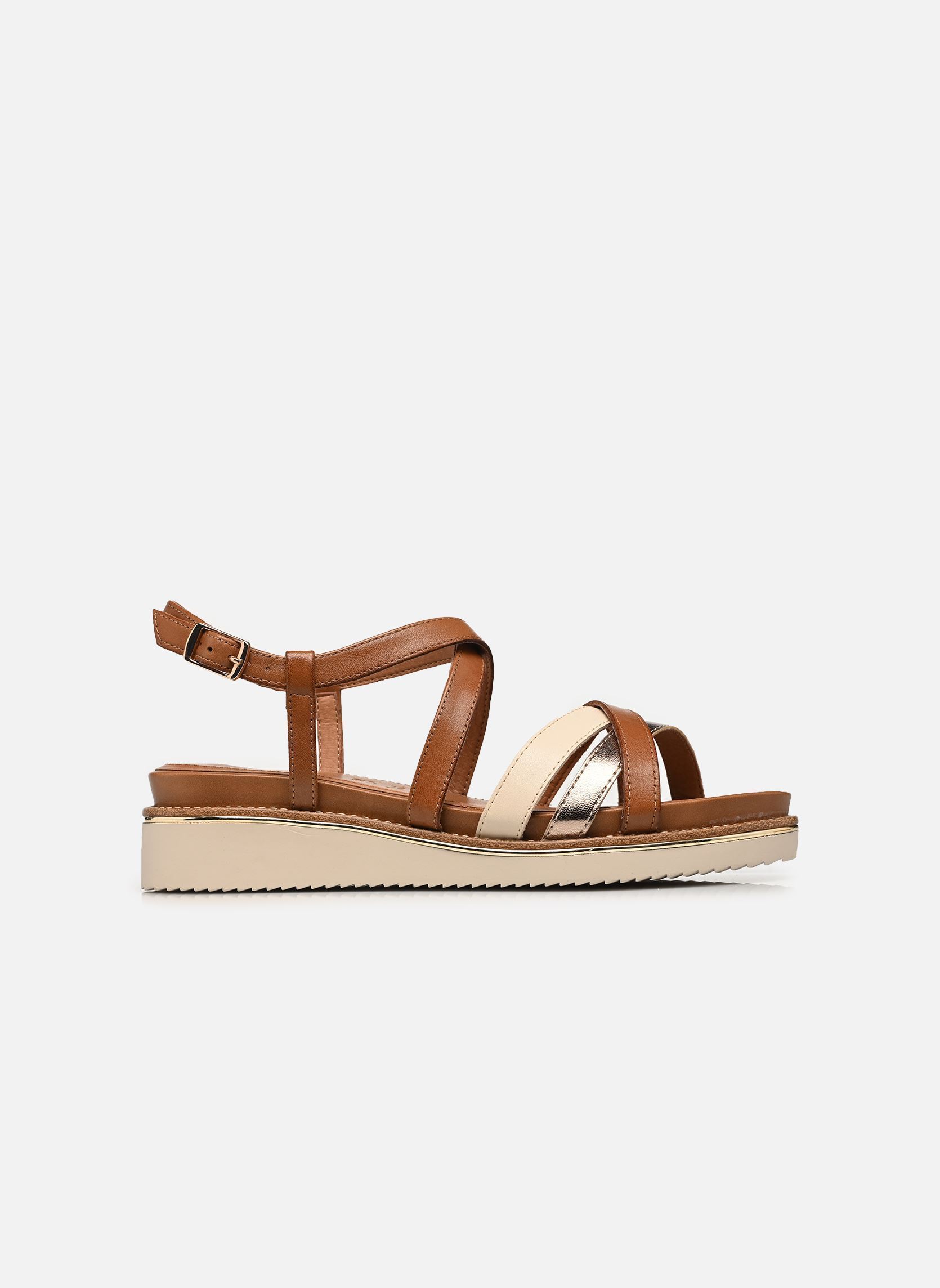 Keil- und Plateausandalen 28237-44 damen braun Tamaris Keil- und Plateausandalen 28237-44 damen braun COGNAC COMB