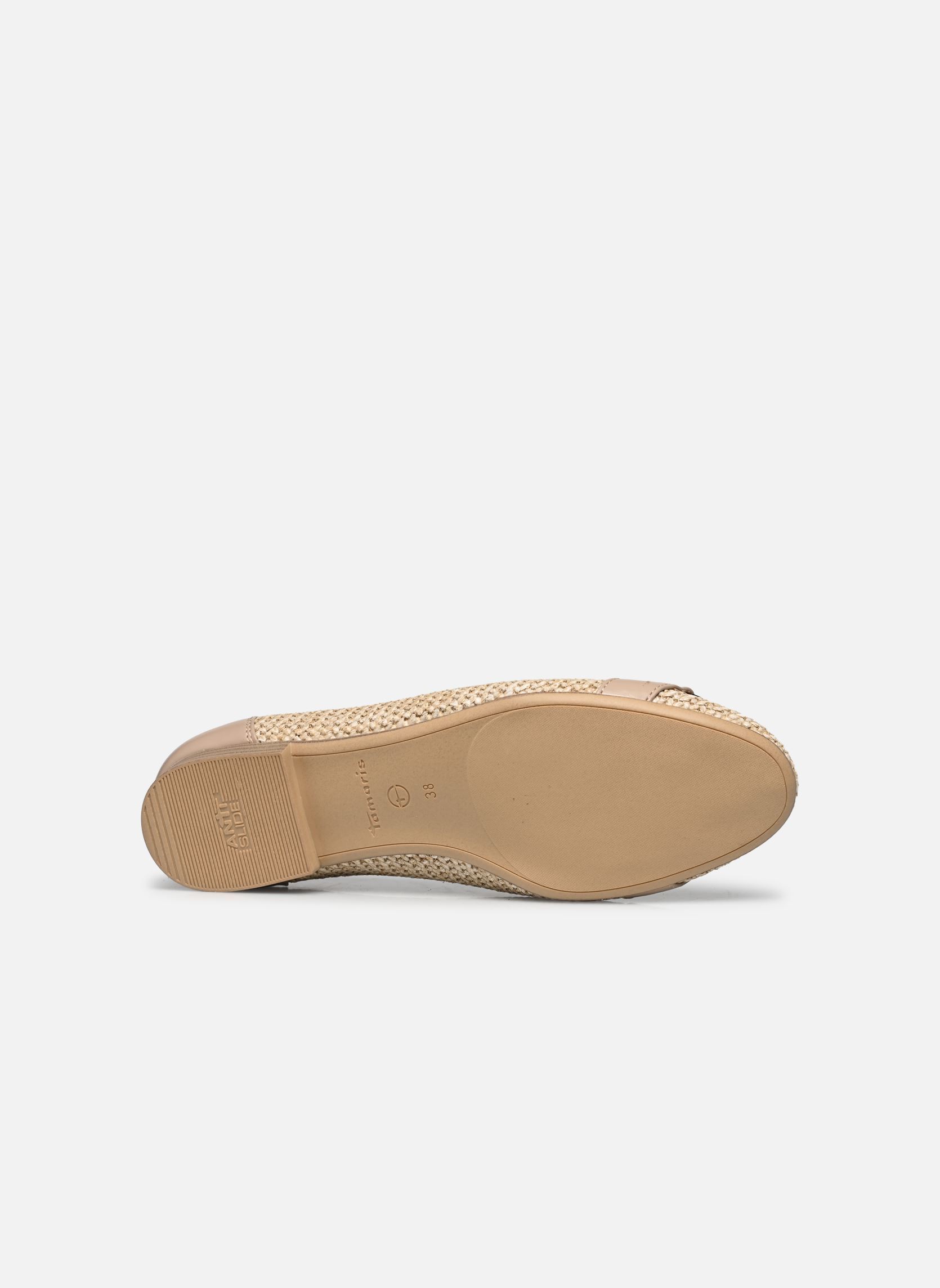 Ballerines classiques 22112-42 femme beige Tamaris Ballerines classiques 22112-42 femme beige TAUPE