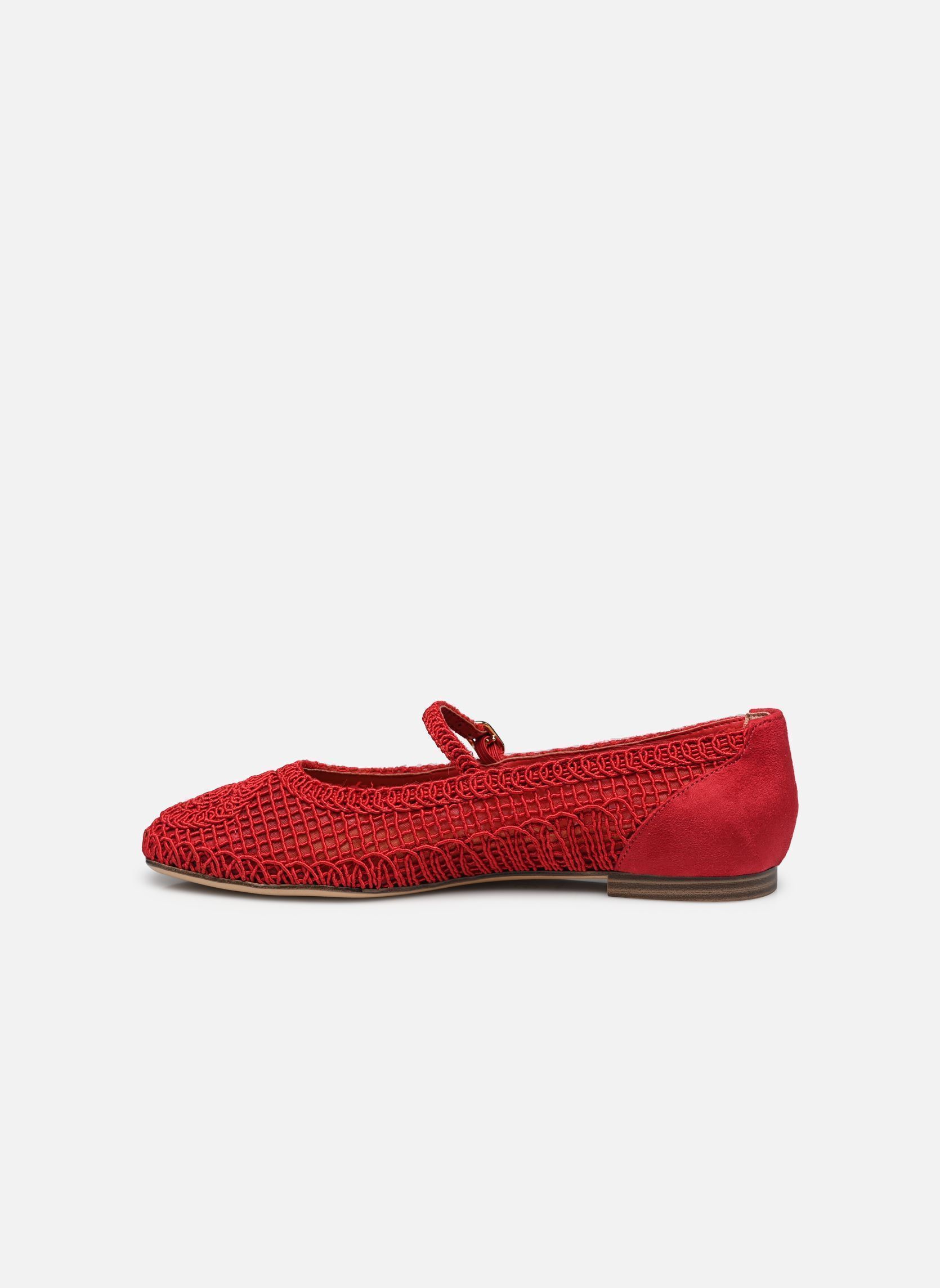 Tamaris 1-22149-44 ballerina's voor dames, rood, 37 EU