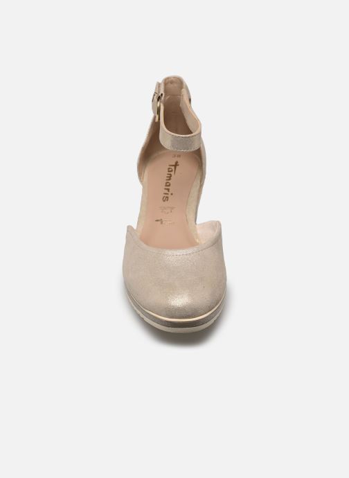 MELLUSO 019133 - SANDALO DONNA REGOLABILE IN PELLE CON RIALZO - Latini