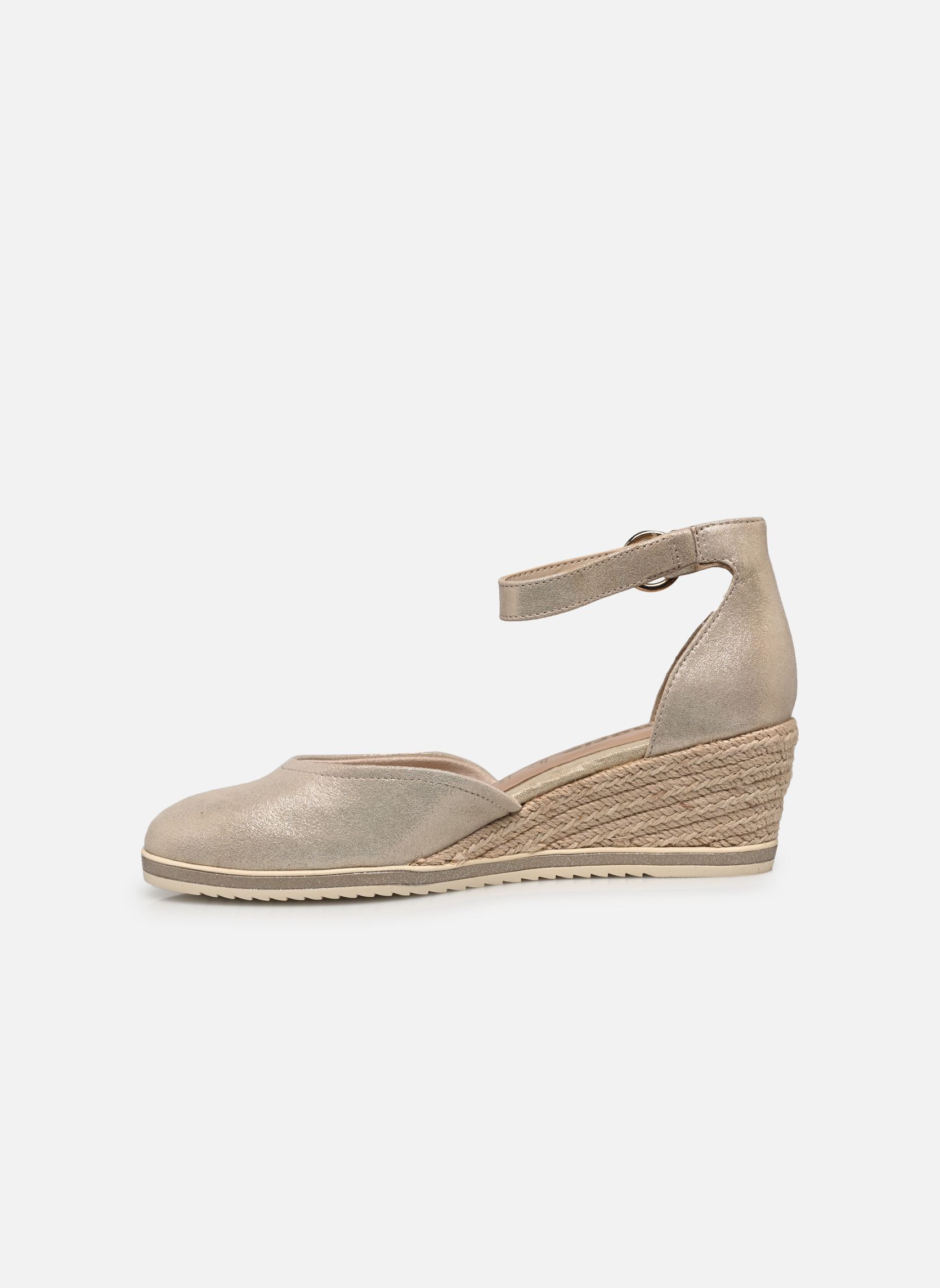 Sandali con zeppa e plateau 22309-42 donna oro e bronzo Tamaris Sandali con zeppa e plateau 22309-42 donna oro e bronzo CHAMPAGNE