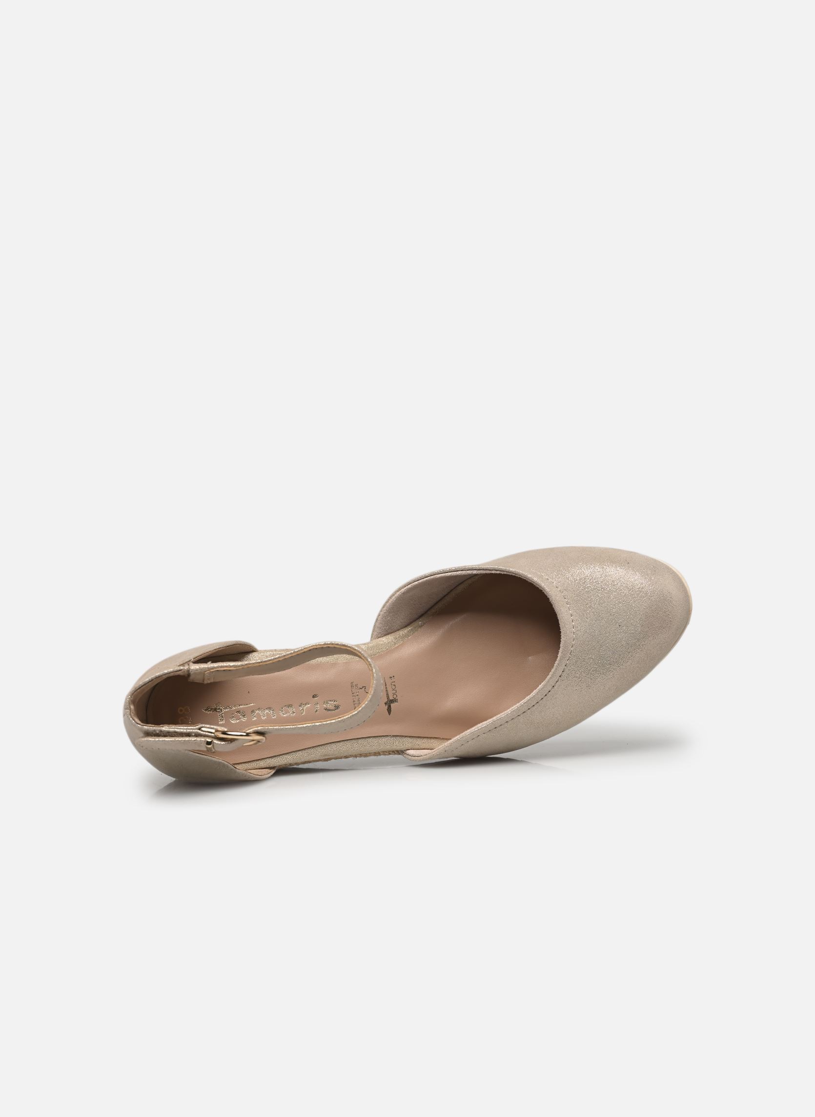 Sandali con zeppa e plateau 22309-42 donna oro e bronzo Tamaris Sandali con zeppa e plateau 22309-42 donna oro e bronzo CHAMPAGNE