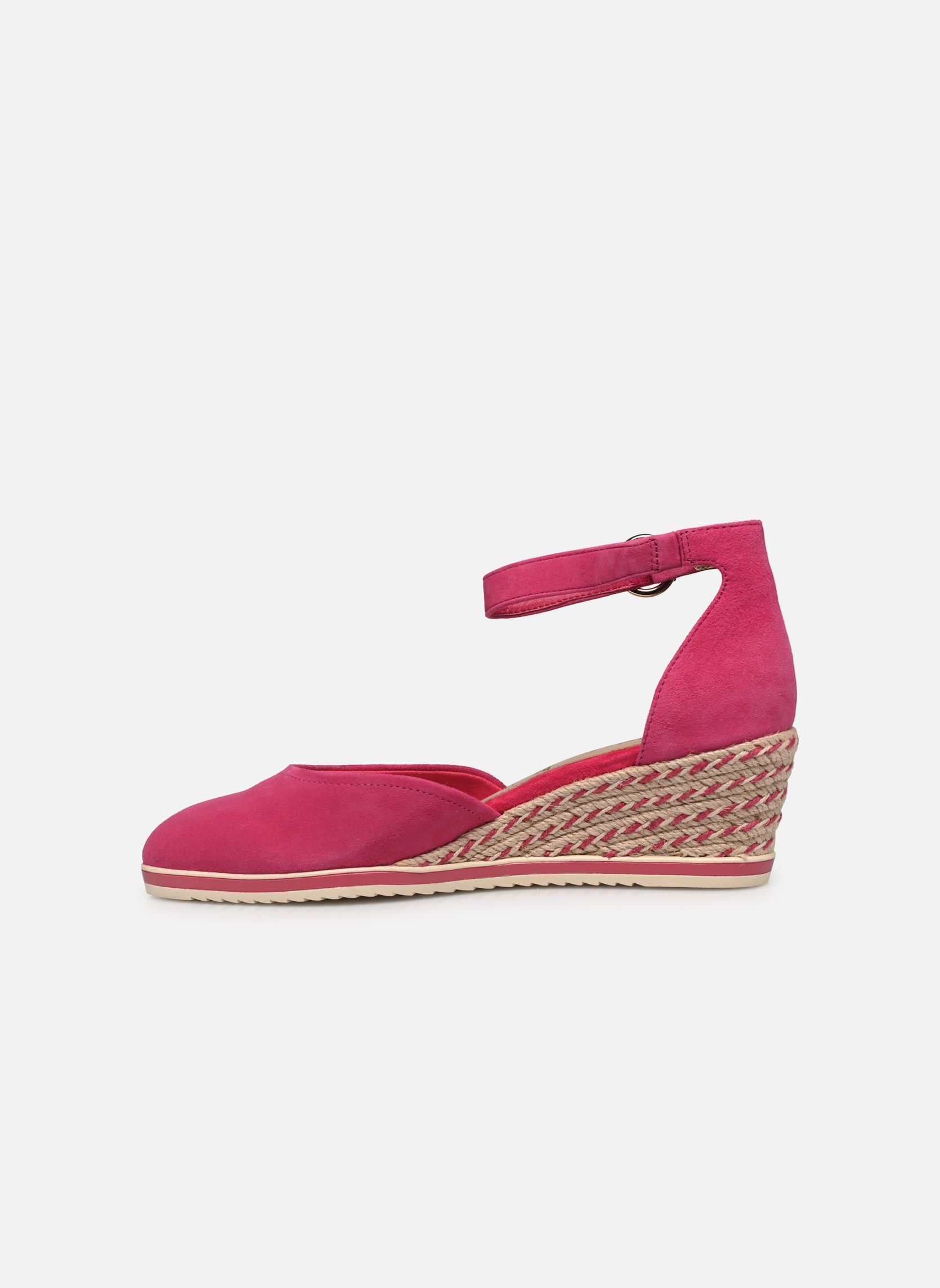 Sandales compensées et plateformes 22309-42 femme rose Tamaris Sandales compensées et plateformes 22309-42 femme rose FUXIA