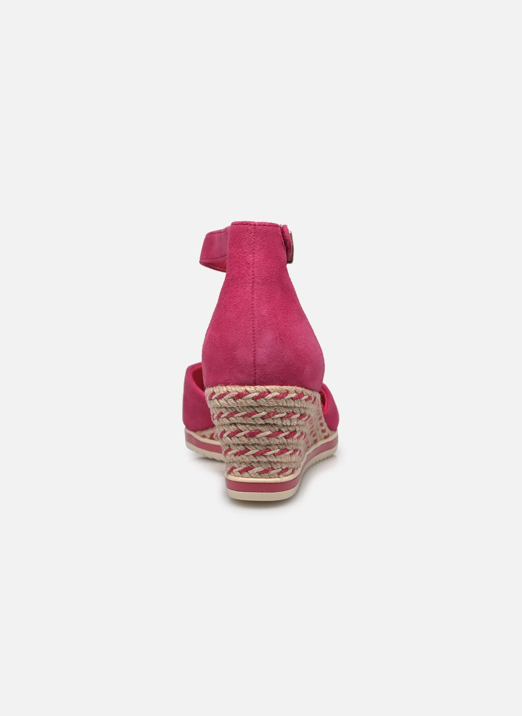 Sandales compensées et plateformes 22309-42 femme rose Tamaris Sandales compensées et plateformes 22309-42 femme rose FUXIA