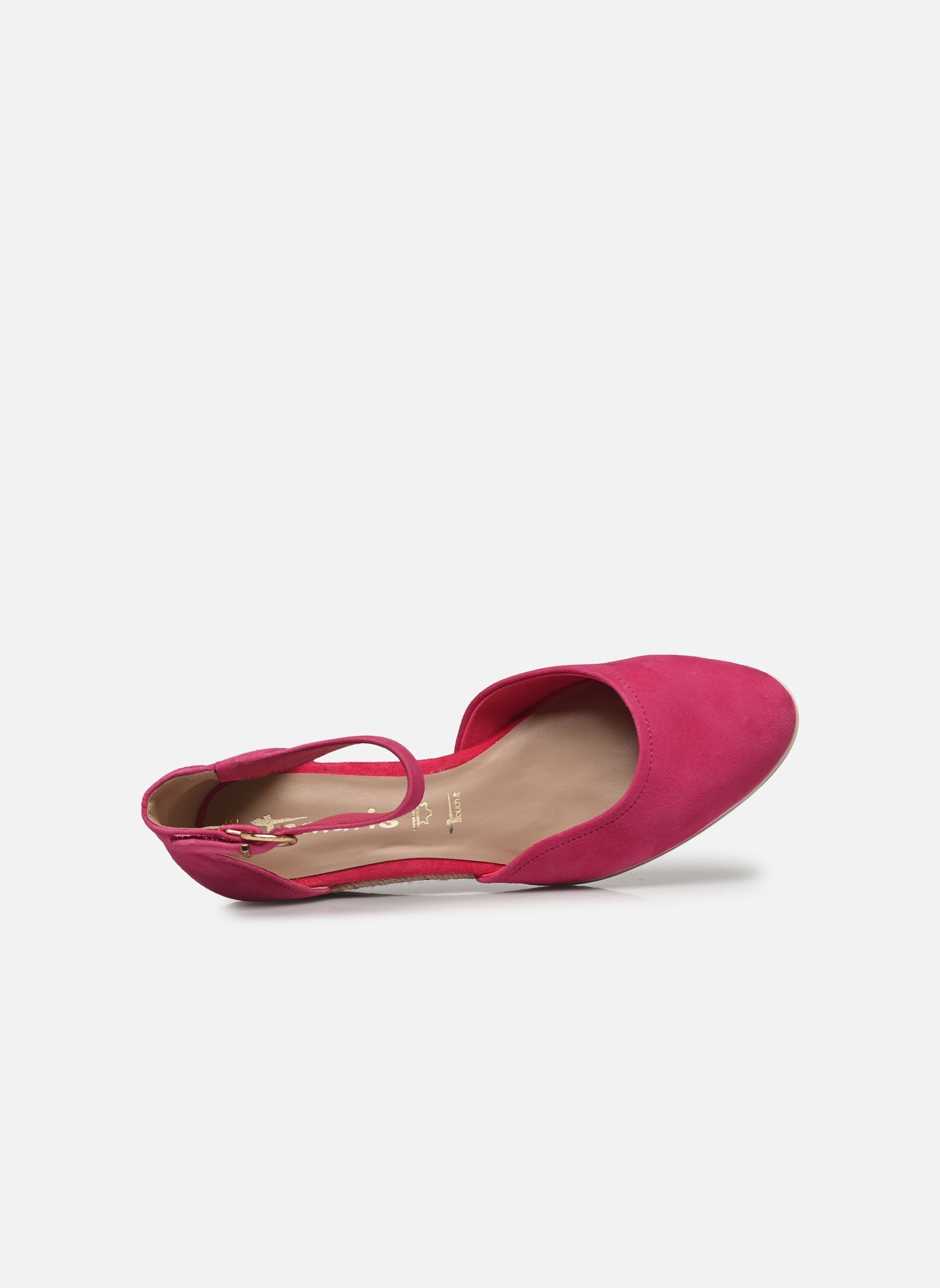 Sandales compensées et plateformes 22309-42 femme rose Tamaris Sandales compensées et plateformes 22309-42 femme rose FUXIA