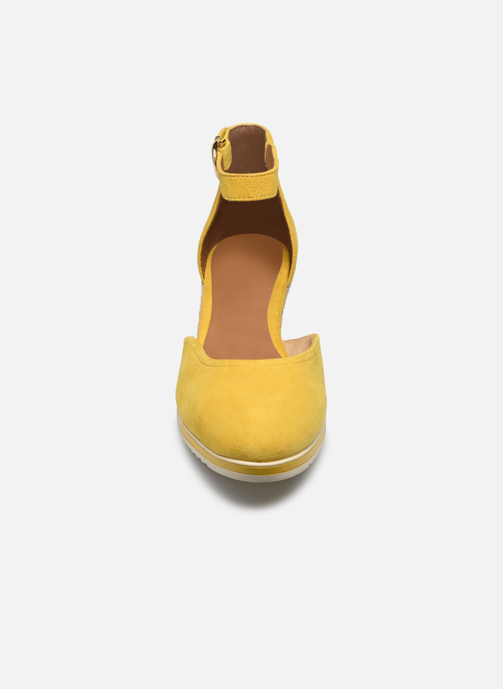 Sandales compensées et plateformes 22309-42 femme jaune Tamaris Sandales compensées et plateformes 22309-42 femme jaune YELLOW