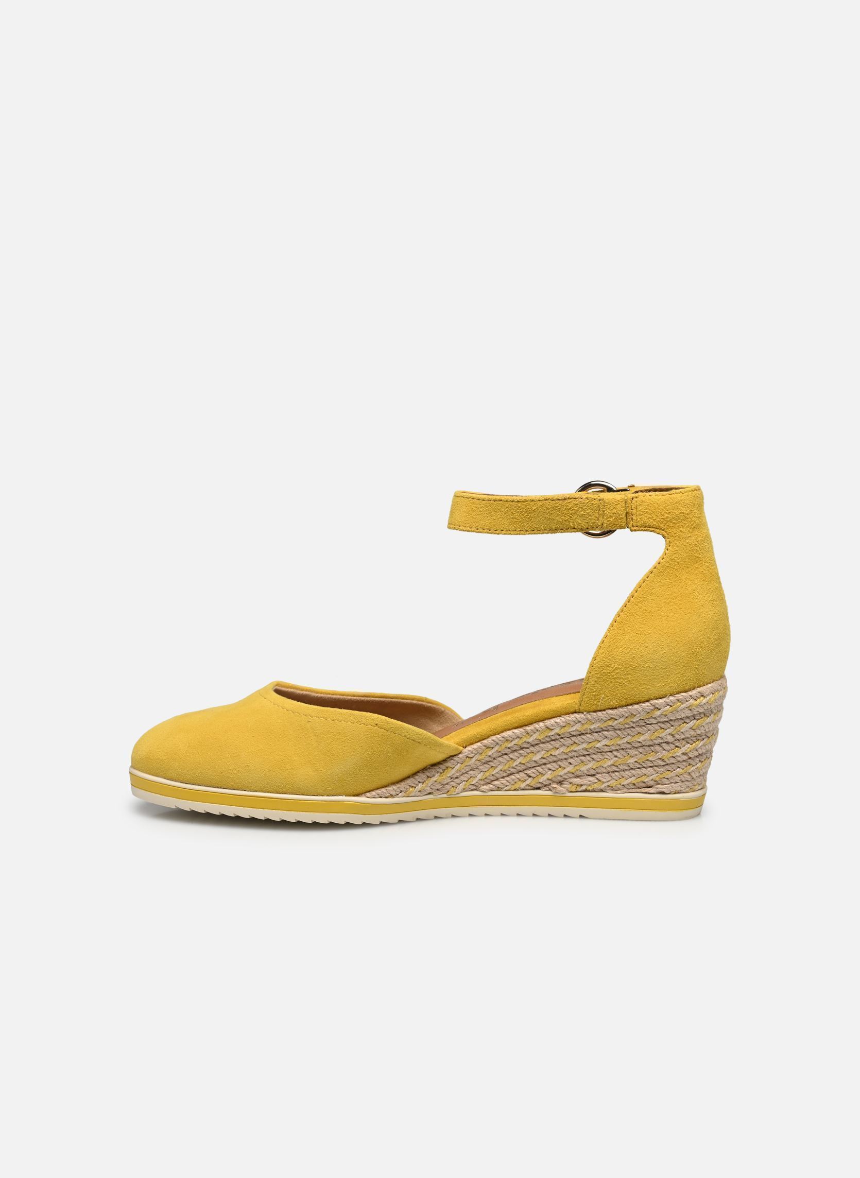 Sandales compensées et plateformes 22309-42 femme jaune Tamaris Sandales compensées et plateformes 22309-42 femme jaune YELLOW