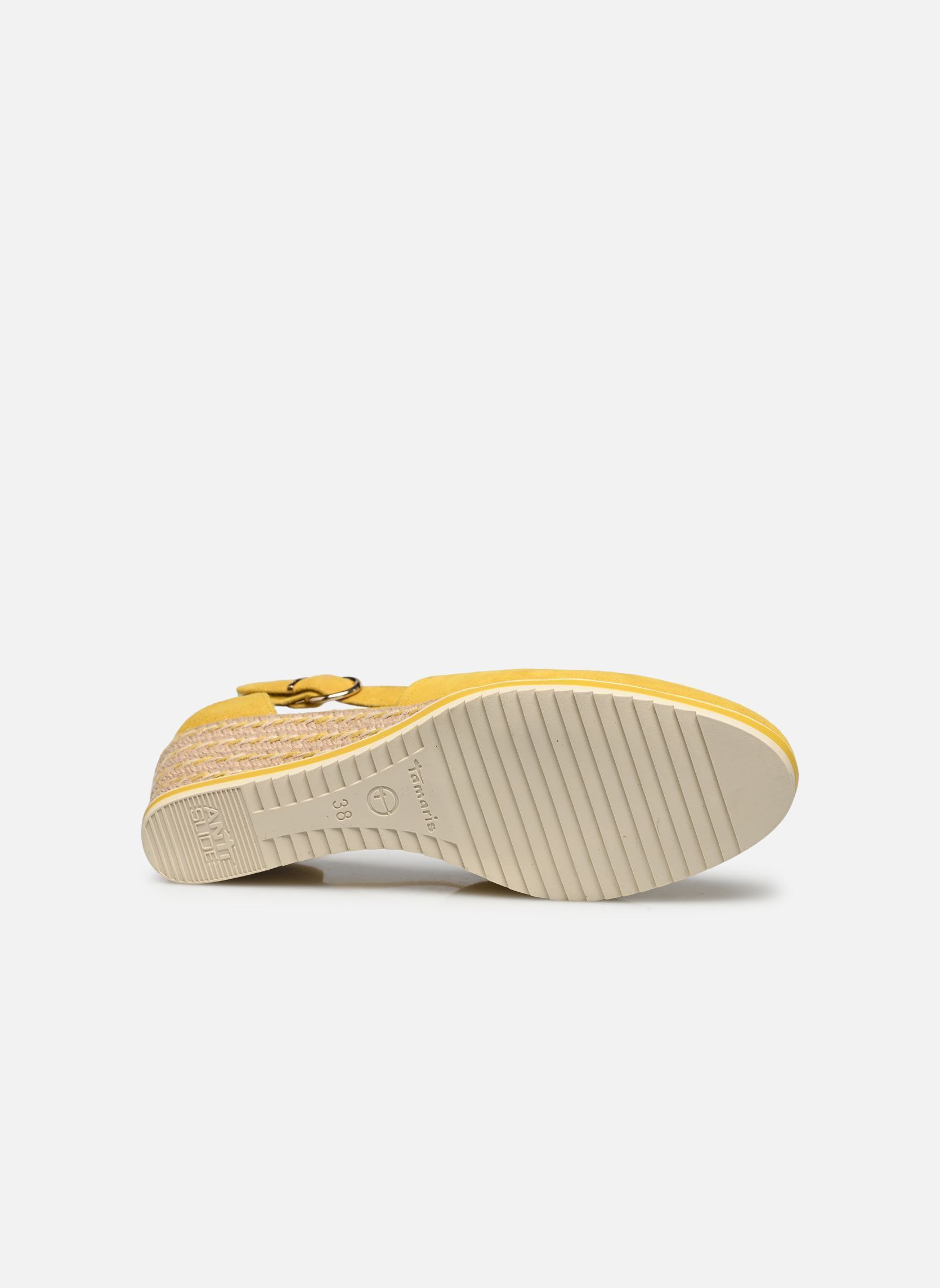 Sandales compensées et plateformes 22309-42 femme jaune Tamaris Sandales compensées et plateformes 22309-42 femme jaune YELLOW