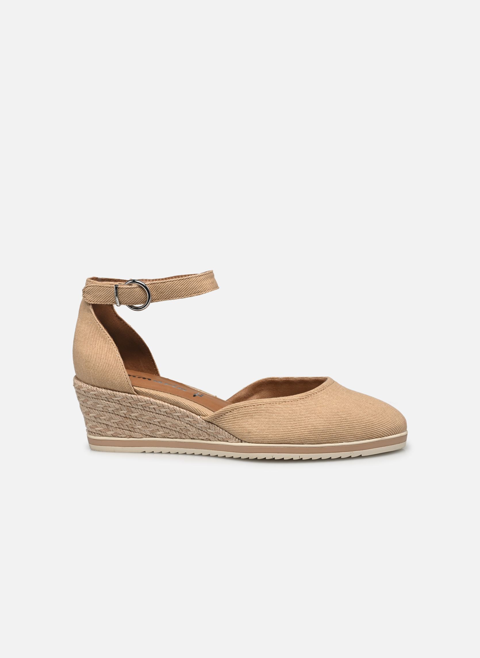 Sandales compensées et plateformes 22319-44 femme marron Tamaris Sandales compensées et plateformes 22319-44 femme marron TAN