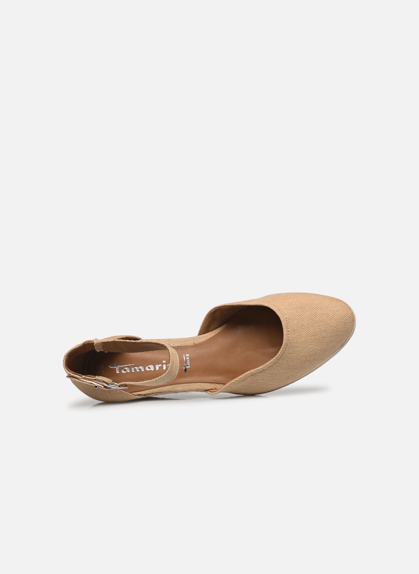 Sandales compensées et plateformes 22319-44 femme marron Tamaris Sandales compensées et plateformes 22319-44 femme marron TAN