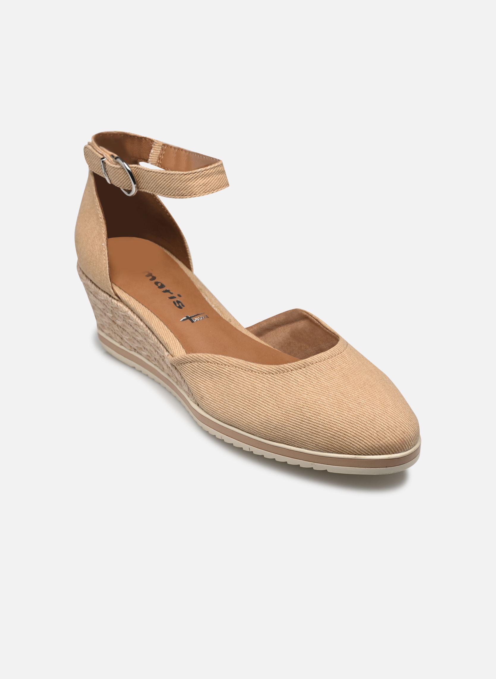 Sandales compensées et plateformes 22319-44 femme marron Tamaris Sandales compensées et plateformes 22319-44 femme marron TAN
