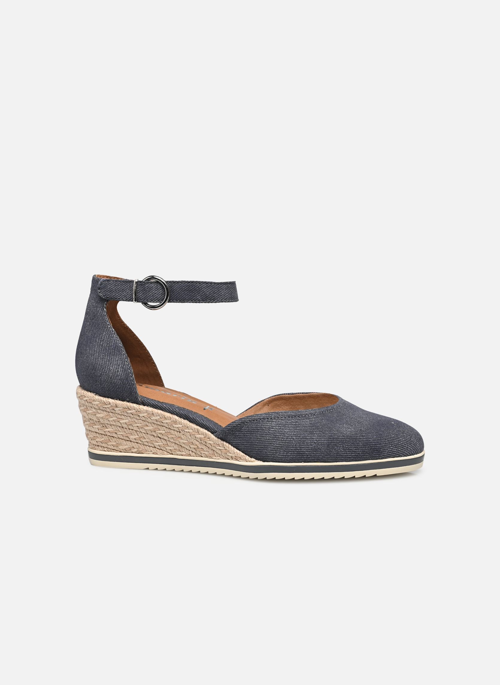 Keil- und Plateausandalen 22319-44 damen blau Tamaris Keil- und Plateausandalen 22319-44 damen blau BLUE