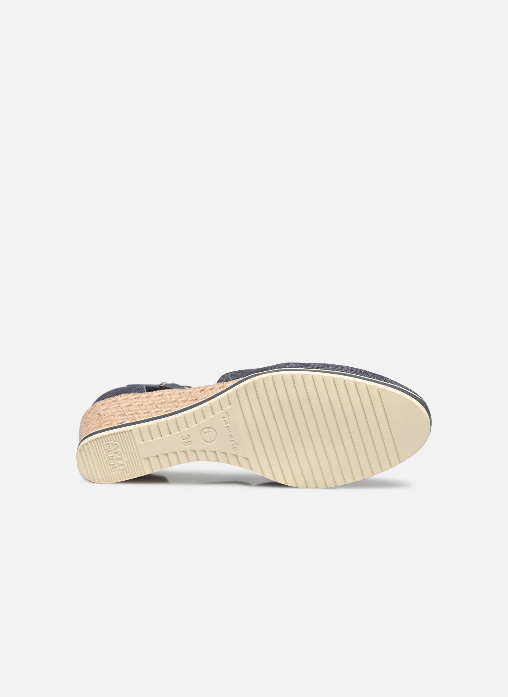 Keil- und Plateausandalen 22319-44 damen blau Tamaris Keil- und Plateausandalen 22319-44 damen blau BLUE