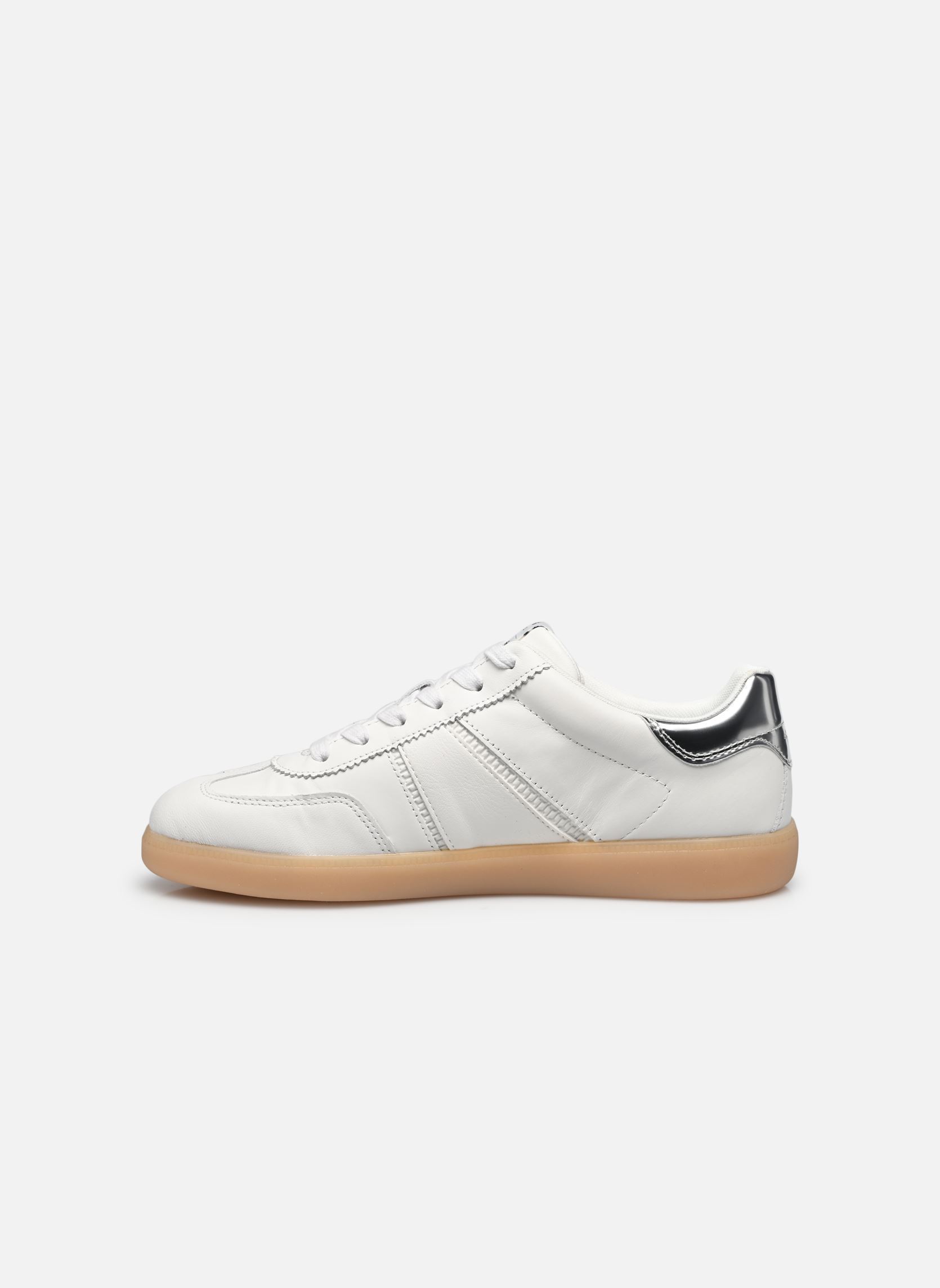 Niedrige Sneaker 23824-44 damen weiß Tamaris Niedrige Sneaker 23824-44 damen weiß WHITE/SILVER
