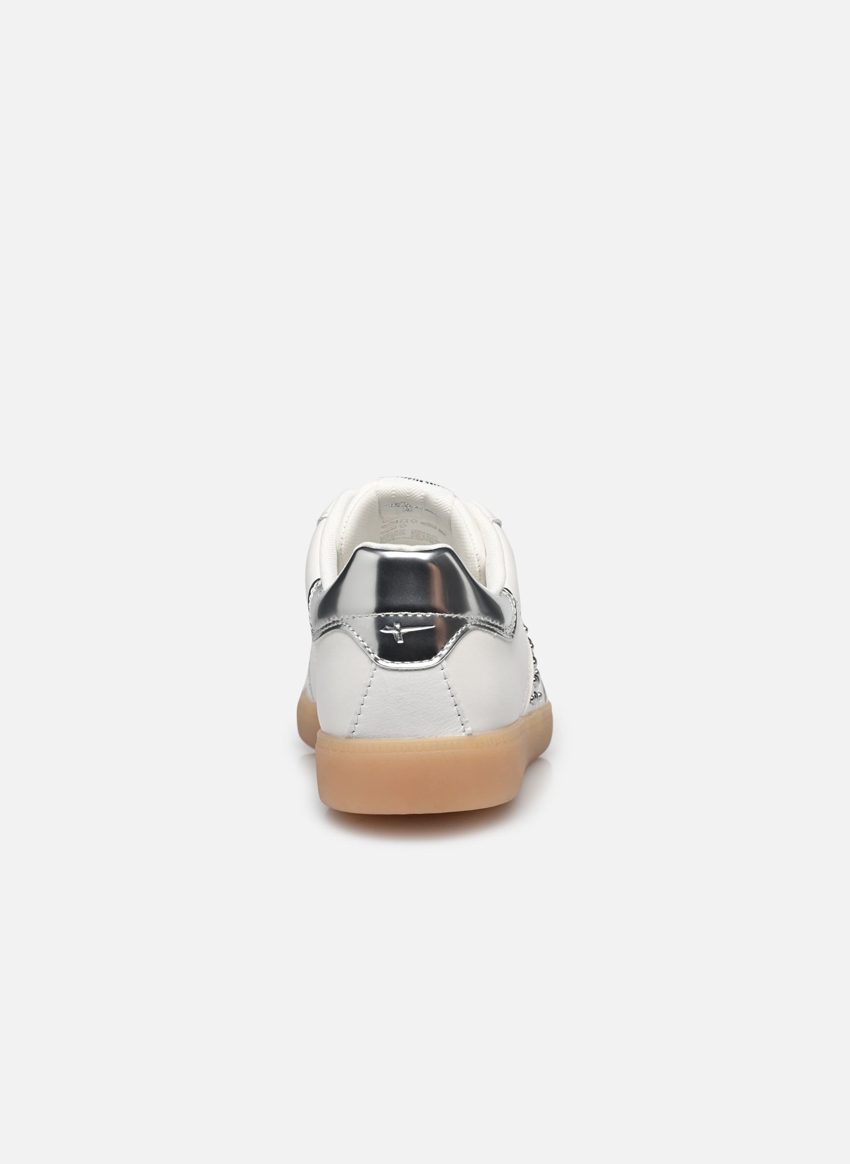 Niedrige Sneaker 23824-44 damen weiß Tamaris Niedrige Sneaker 23824-44 damen weiß WHITE/SILVER
