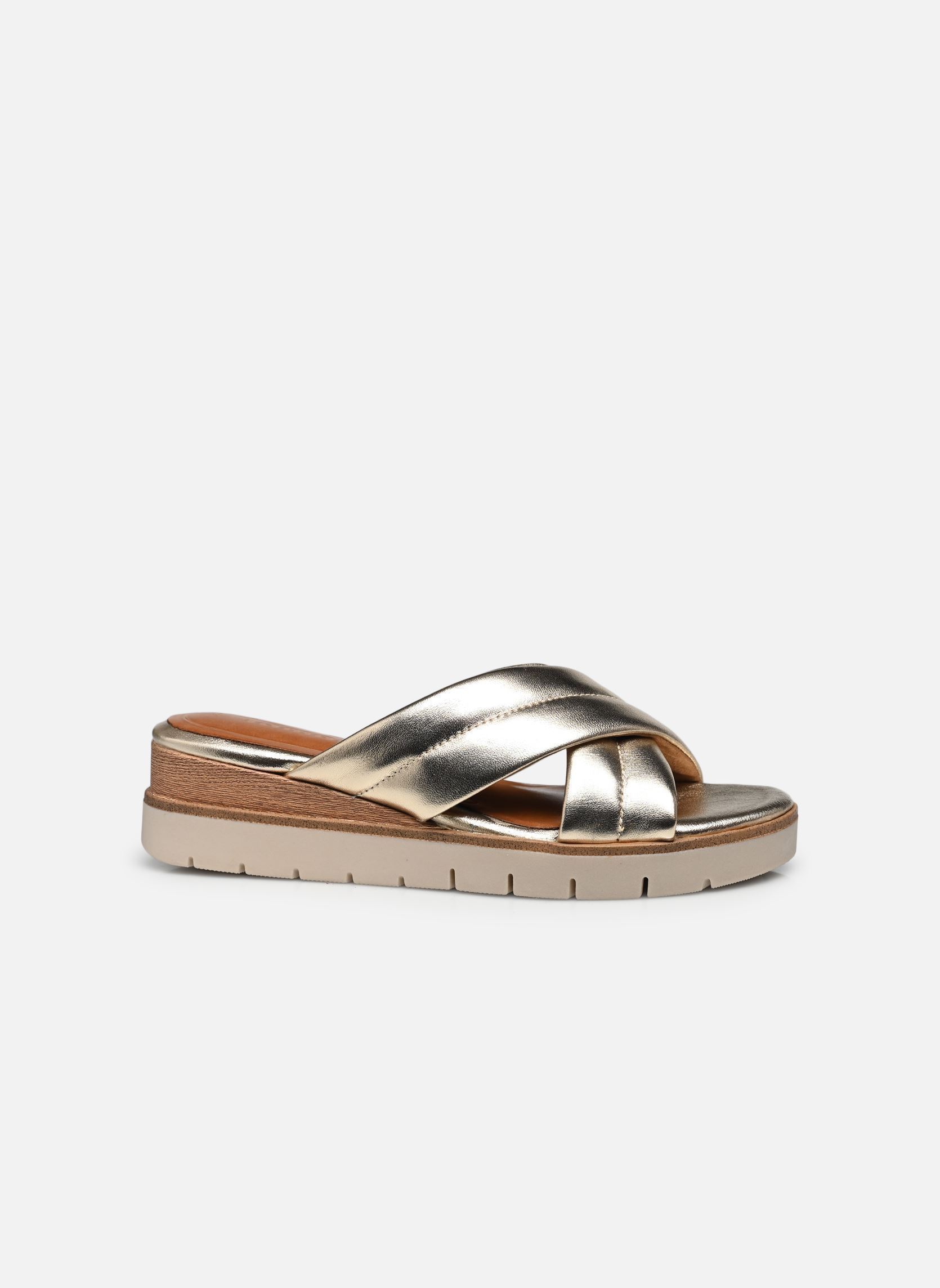 Pantoletten und Clogs 27233-44 damen gold und bronze Tamaris Pantoletten und Clogs 27233-44 damen gold und bronze LIGHT GOLD