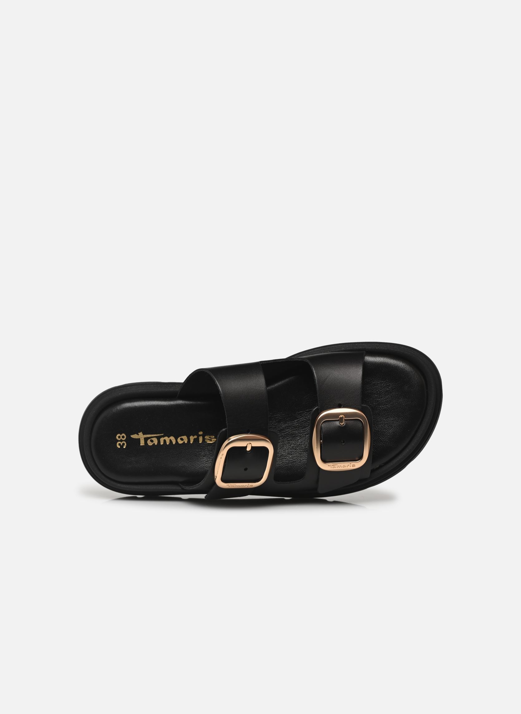 Mules et sabots 27239-42 femme noir Tamaris Mules et sabots 27239-42 femme noir BLACK LEATHER