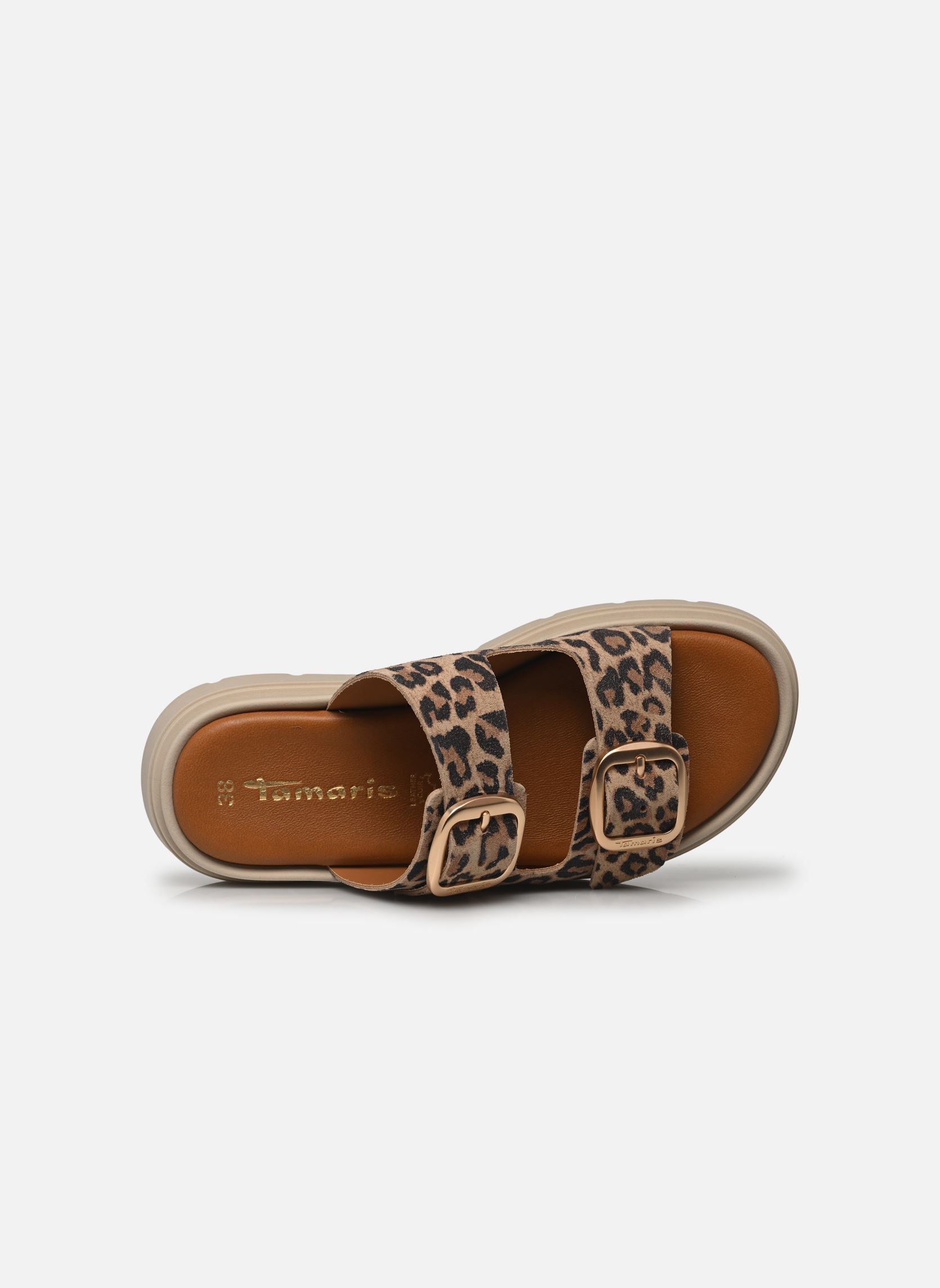 Mules et sabots 27239-42 femme marron Tamaris Mules et sabots 27239-42 femme marron LEOPARD