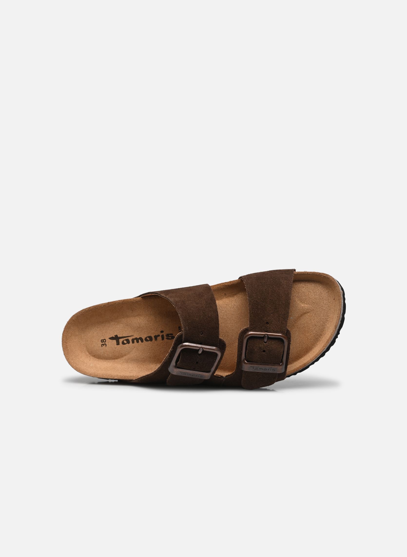 Zuecos y mules 27543-42 mujer marrón Tamaris Zuecos y mules 27543-42 mujer marrón MOCCA
