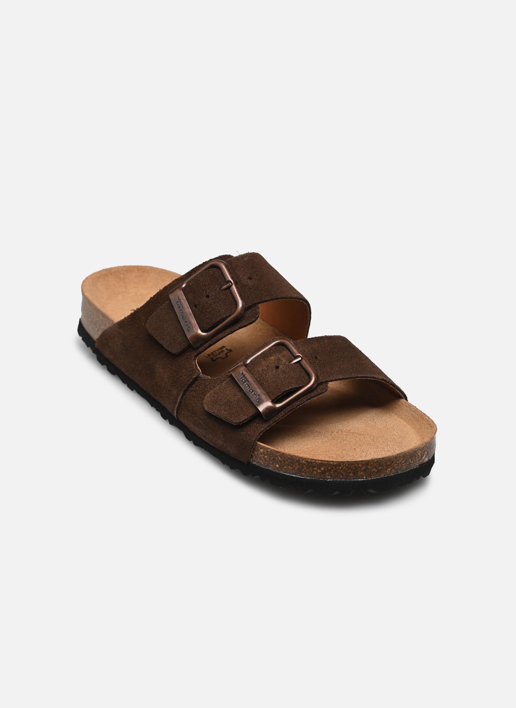 Zuecos y mules 27543-42 mujer marrón Tamaris Zuecos y mules 27543-42 mujer marrón MOCCA