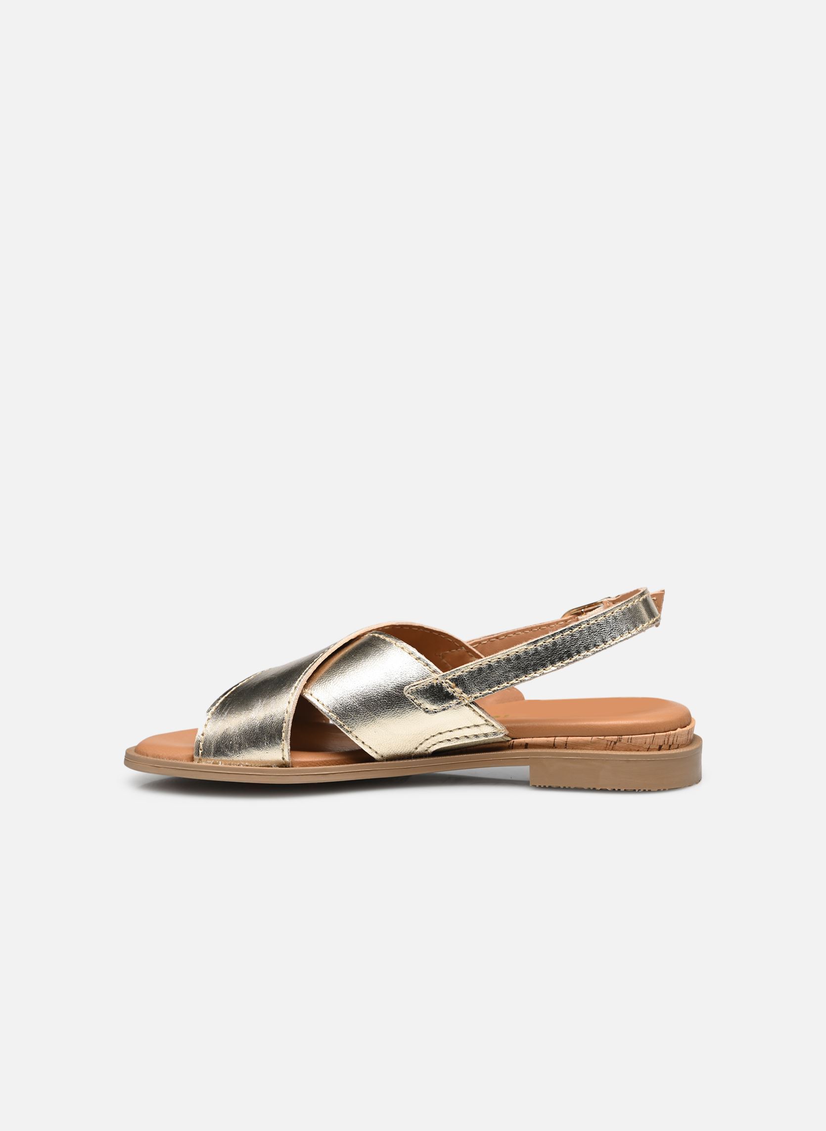 Sandali piatti 28102-44 donna oro e bronzo Tamaris Sandali piatti 28102-44 donna oro e bronzo LIGHT GOLD MET