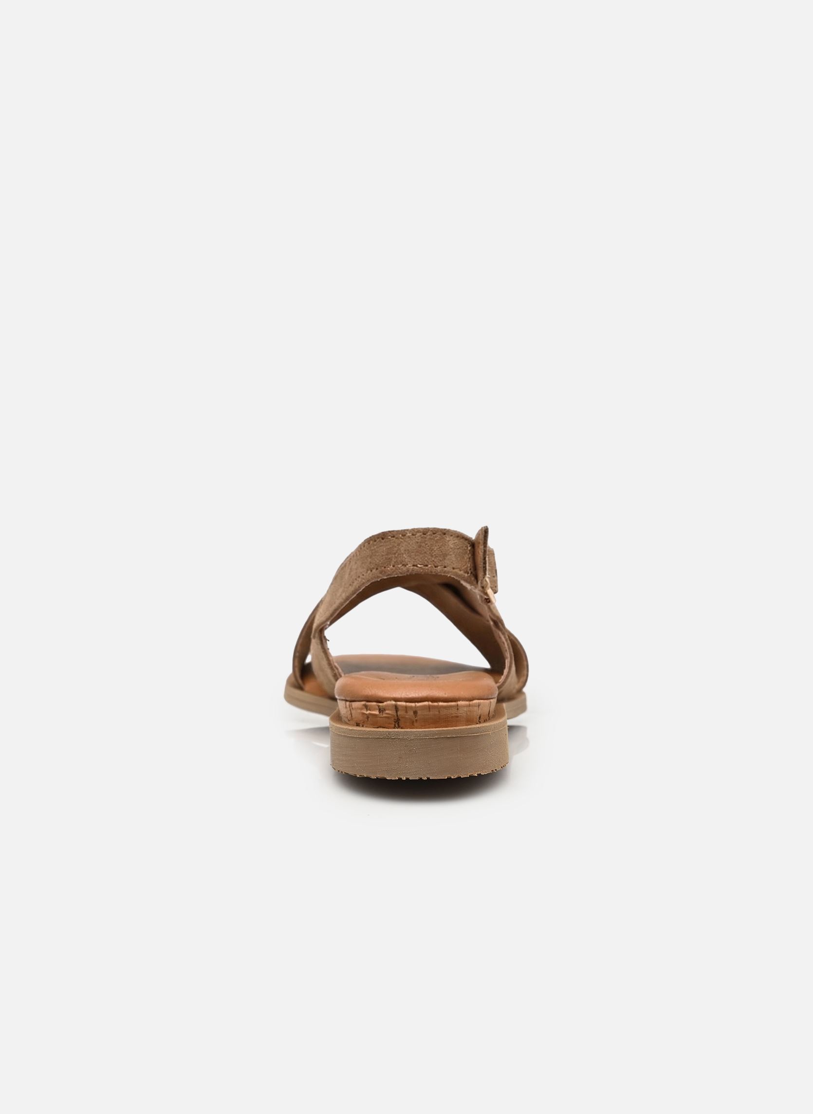 Sandales plates 28102-44 femme marron Tamaris Sandales plates 28102-44 femme marron BROWN