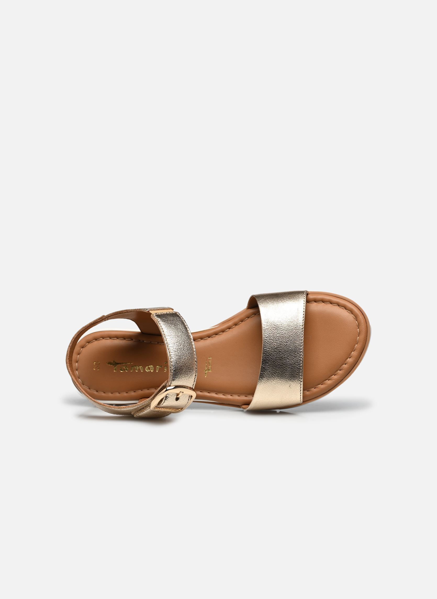 Sandalias planas 28133-44 mujer oro y bronce Tamaris Sandalias planas 28133-44 mujer oro y bronce GOLD